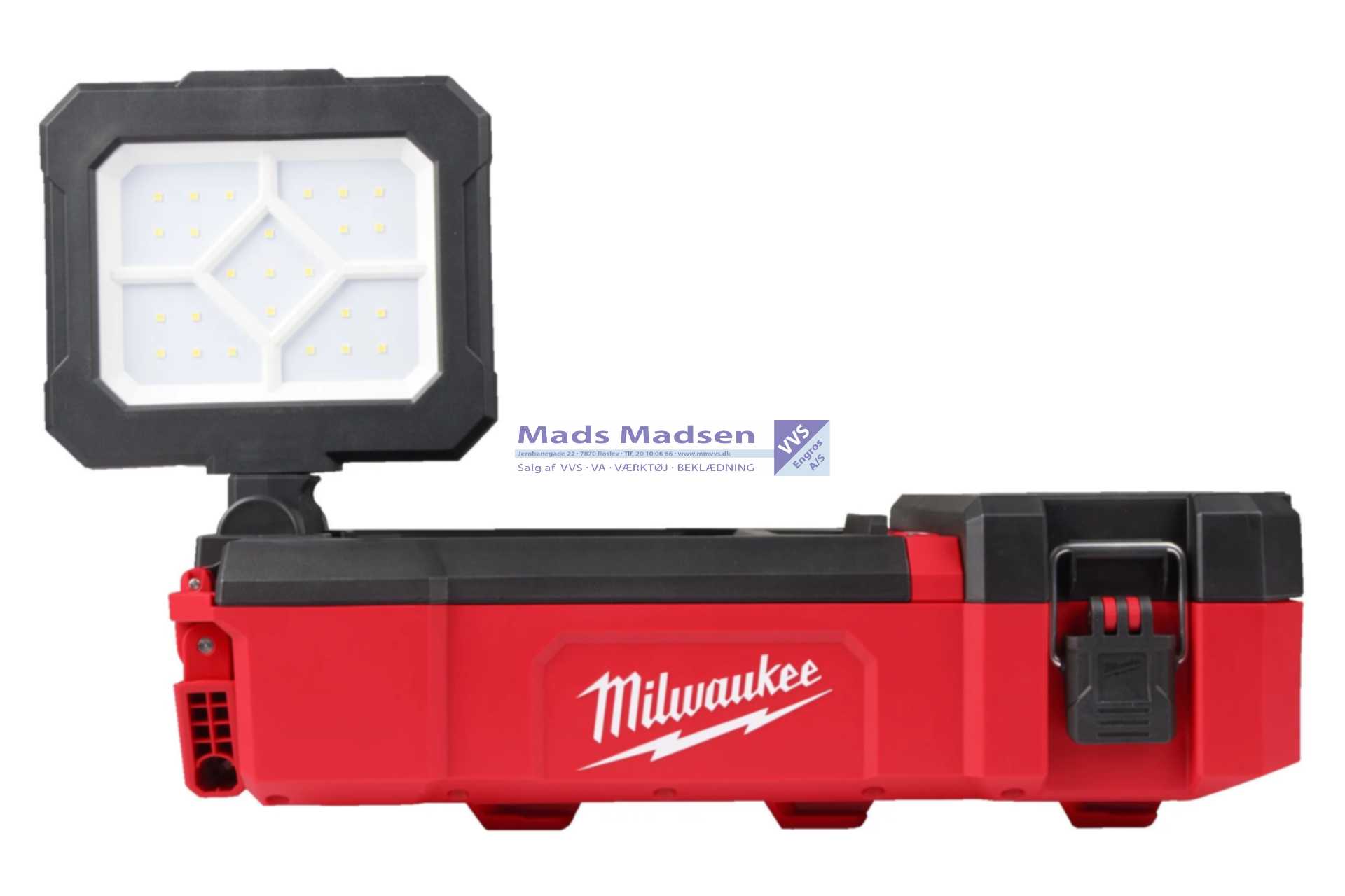 Milwaukee M12 PACKOUT arbejdslampe 1.400 Lumen POAL-0 4933480473 *NETTOPRIS*