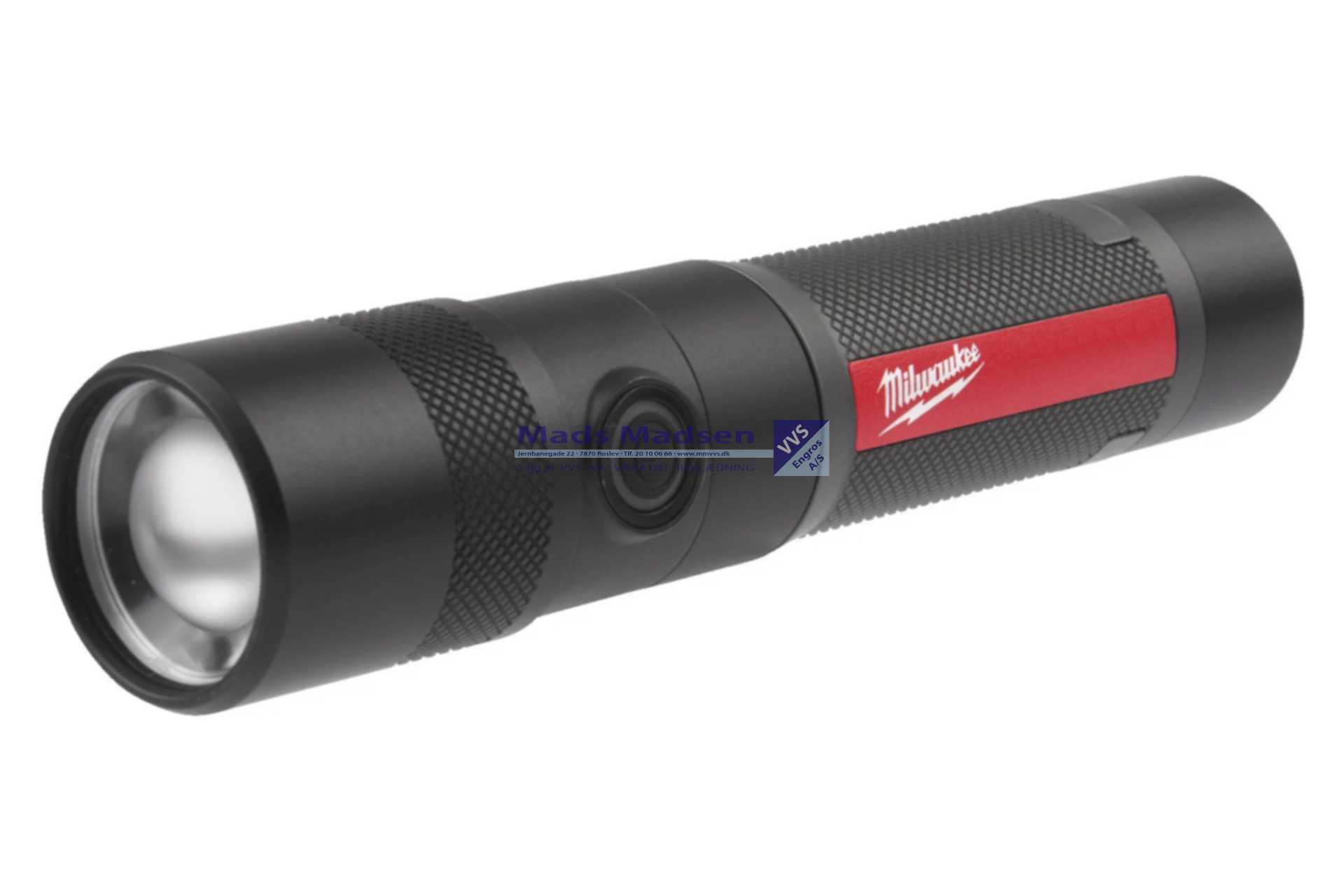 Milwaukee L4 USB-Genopladelig LED-Lommelygte med drejefokus 1.100 Lumen TMLED-301 4933479769 *NETTOPRIS*