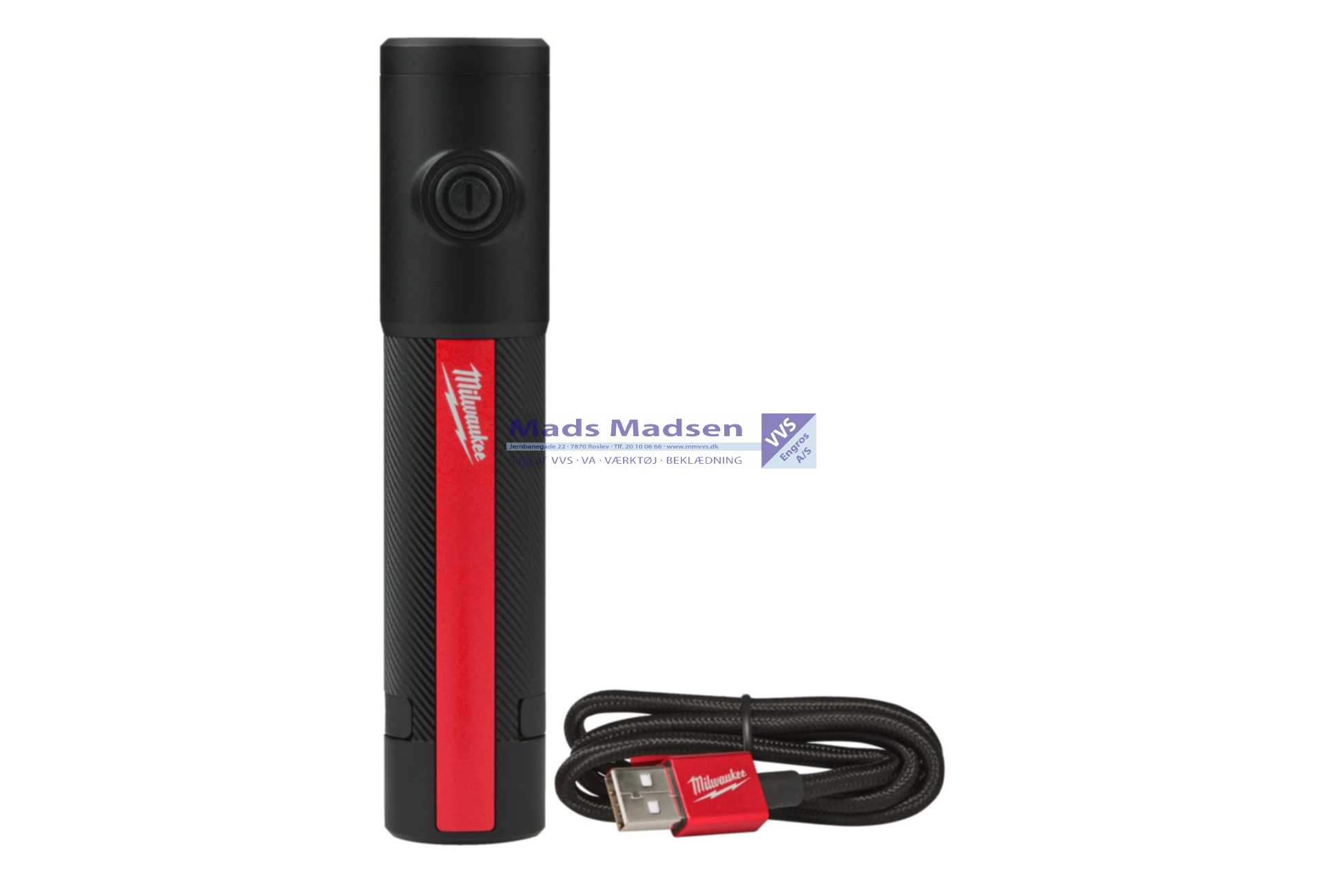 Milwaukee IR USB-Genopladelig Lommelygte 500 Lumen FL500 4933478586 *NETTOPRIS*