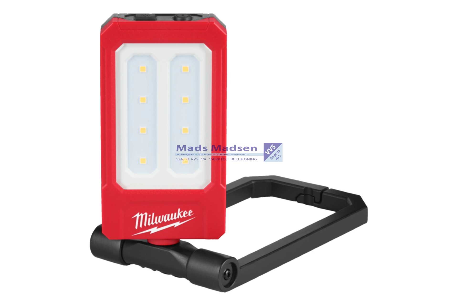 Milwaukee IR Magnetisk Foldelampe 500 Lumen FFL 4933493528 *NETTOPRIS*