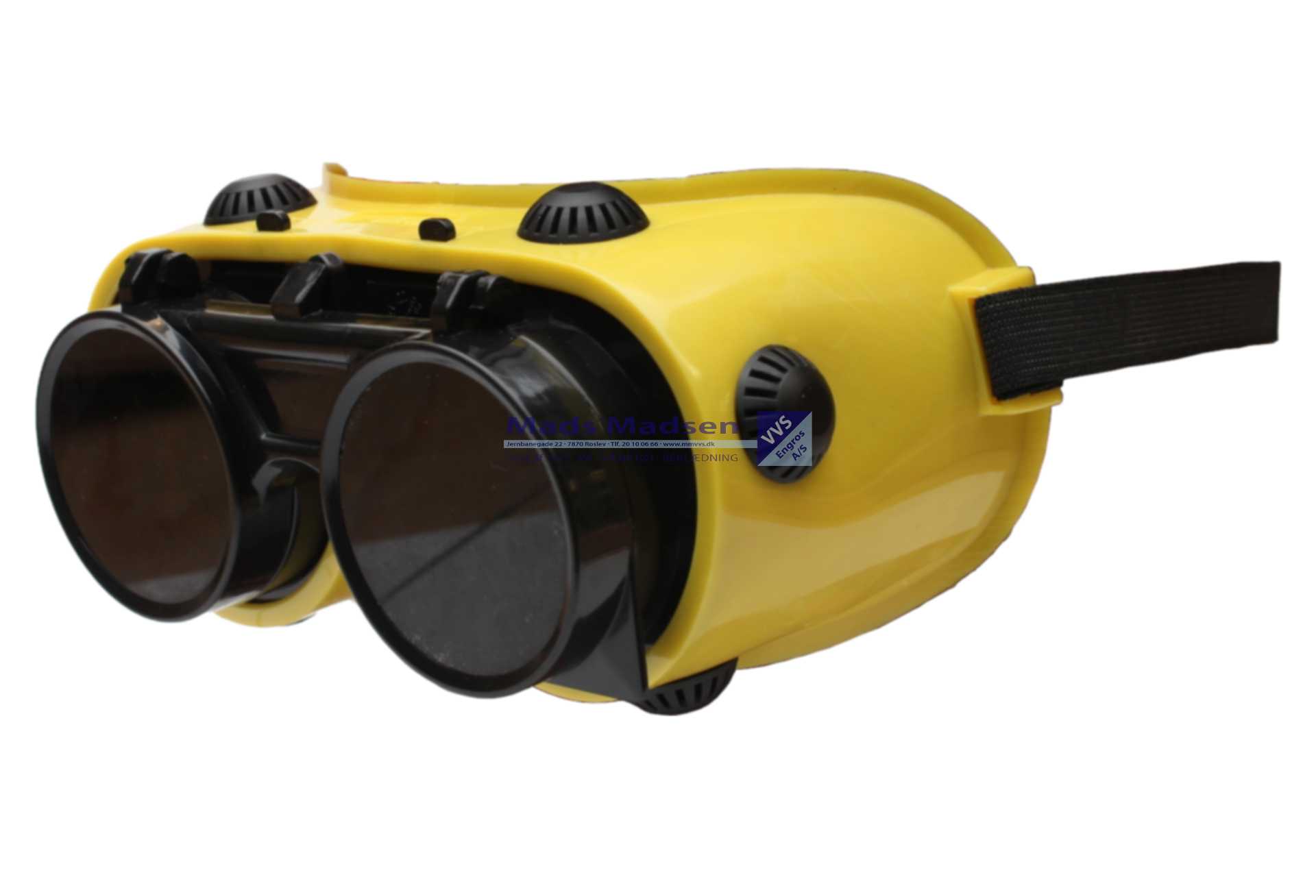 Svejsebrille DIN 5 Ø50 m/ vippefunktion