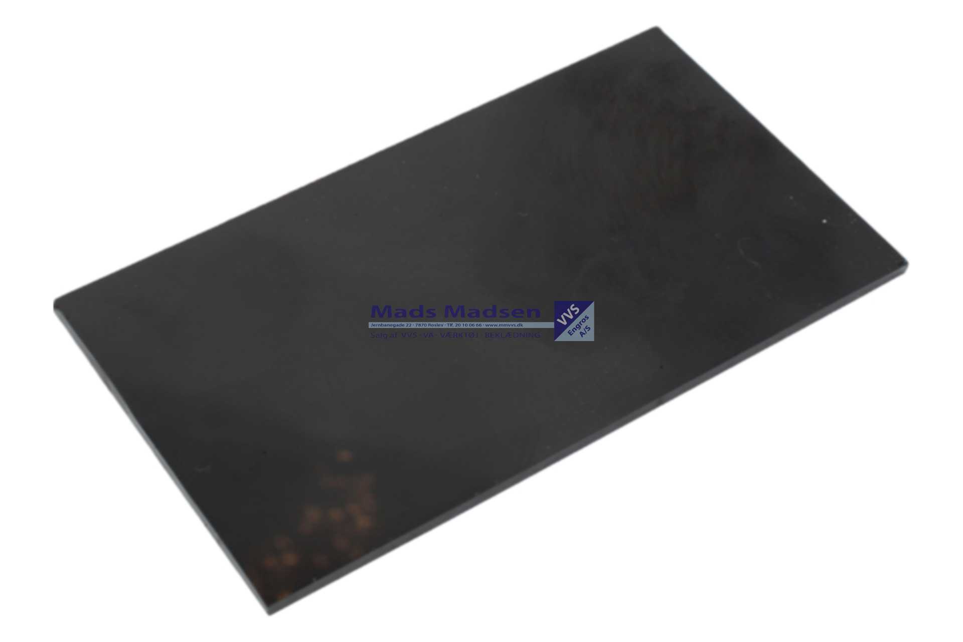 110 x 60mm svejseglas Din 9