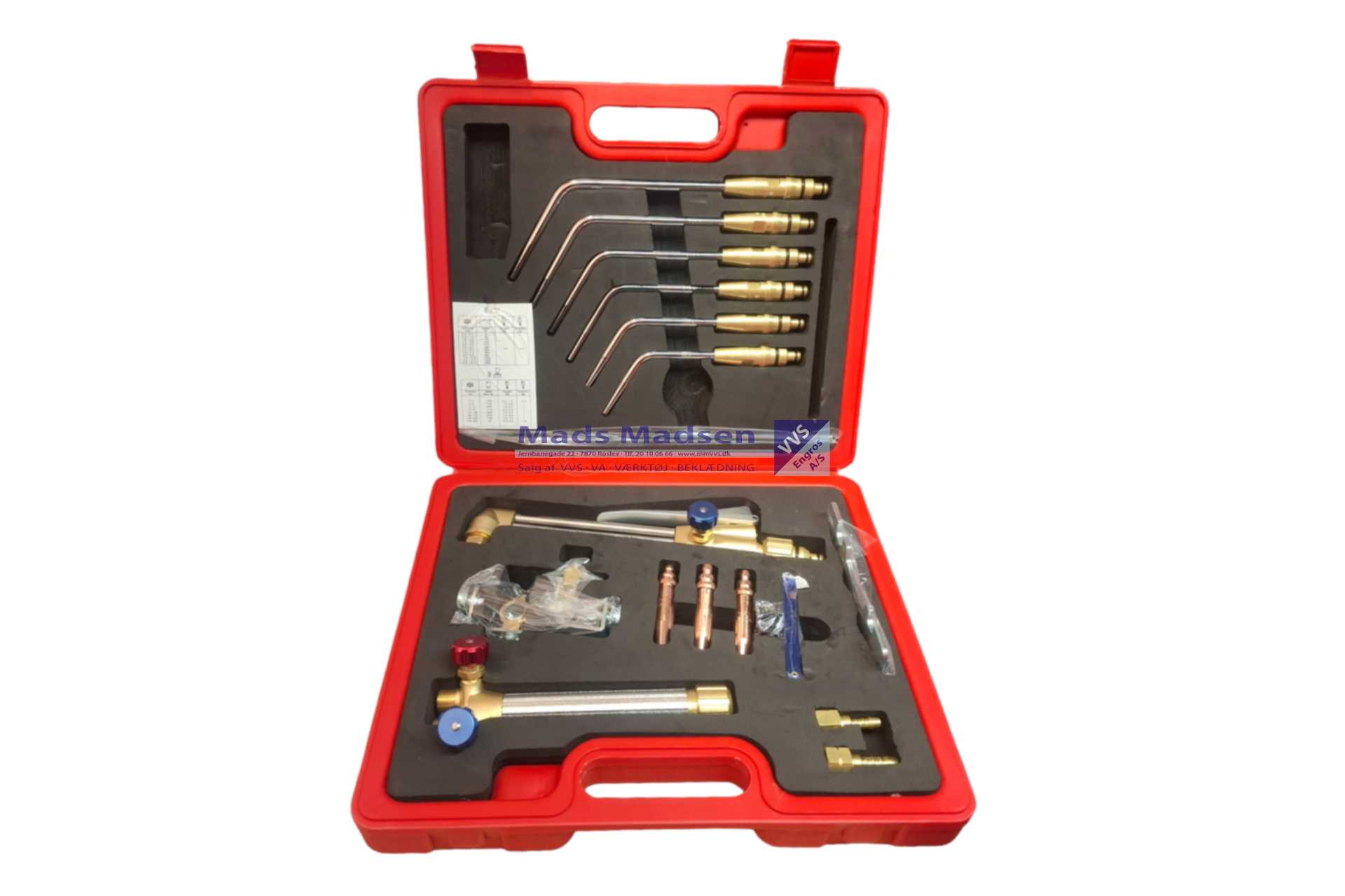 Senior svejse & skæresæt komplet X21 *NETTOPRIS*