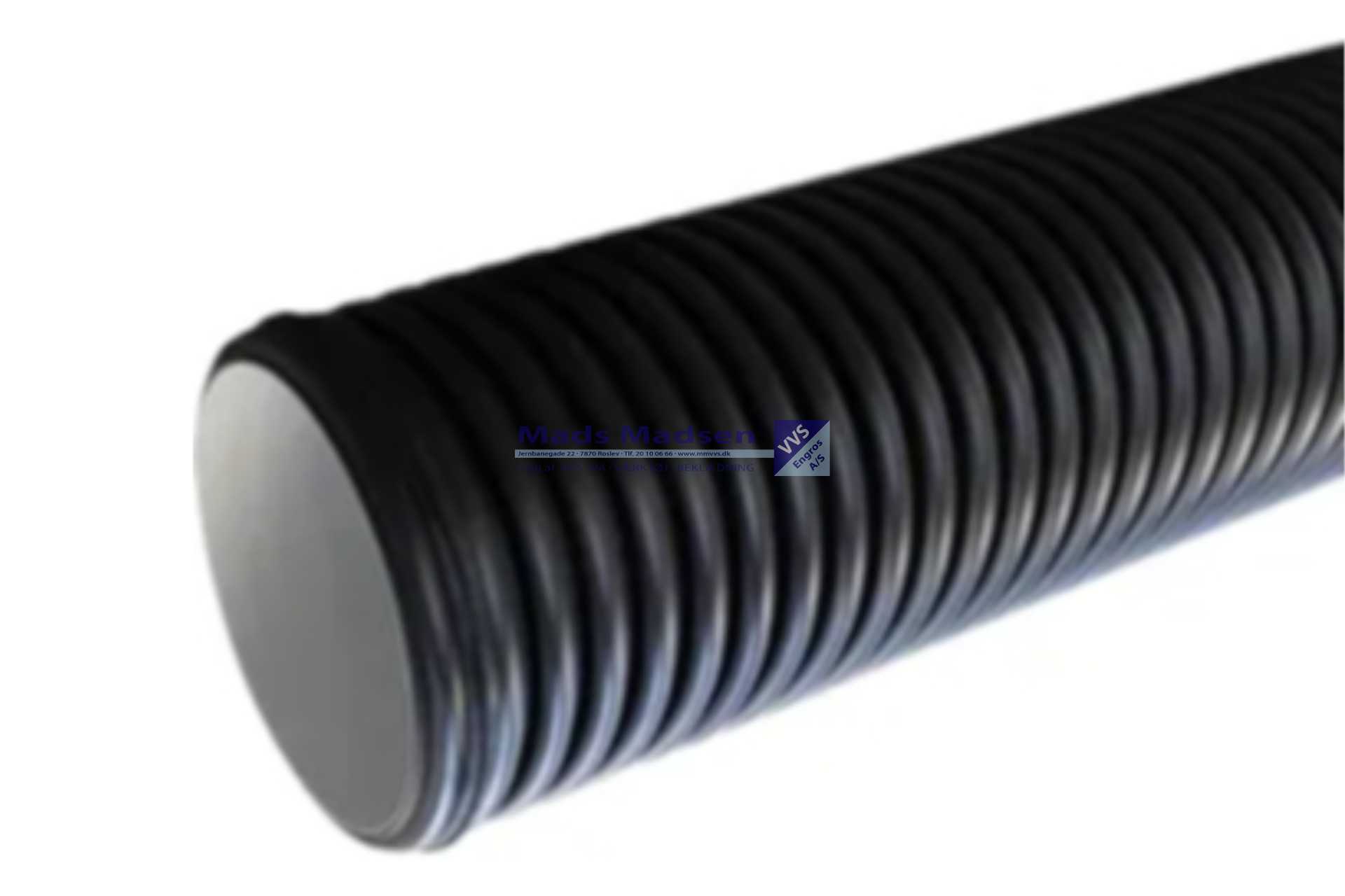 400/455mm x 8000mm PP Kaczmarek K2 korrugeret rør uden gi.ring