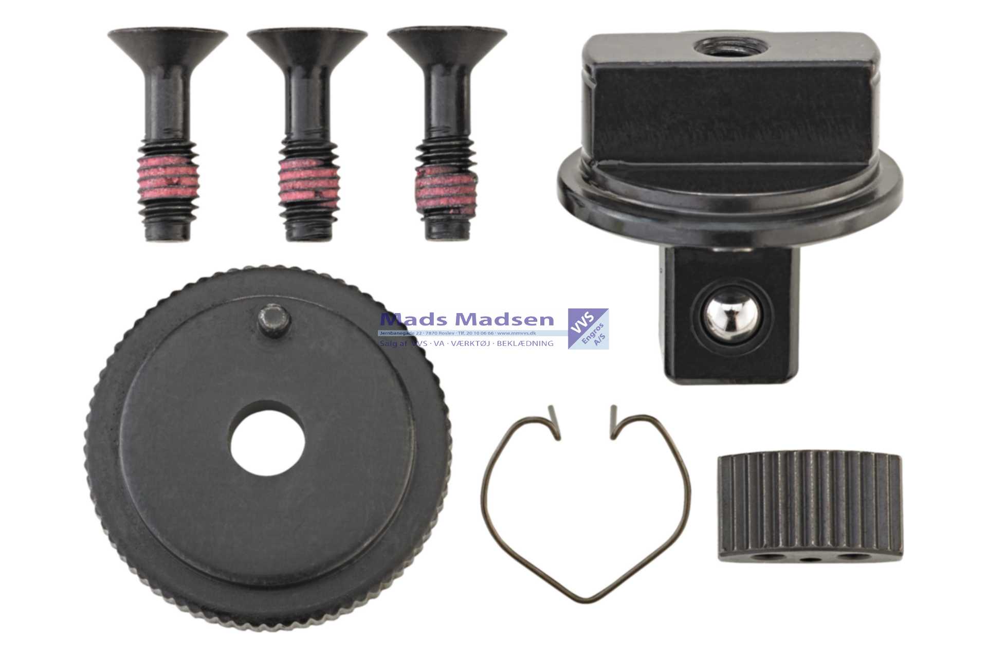 Stahlwille Skraldereservedelssæt 1/2" f 515 735/20 59251020 *NETTOPRIS*