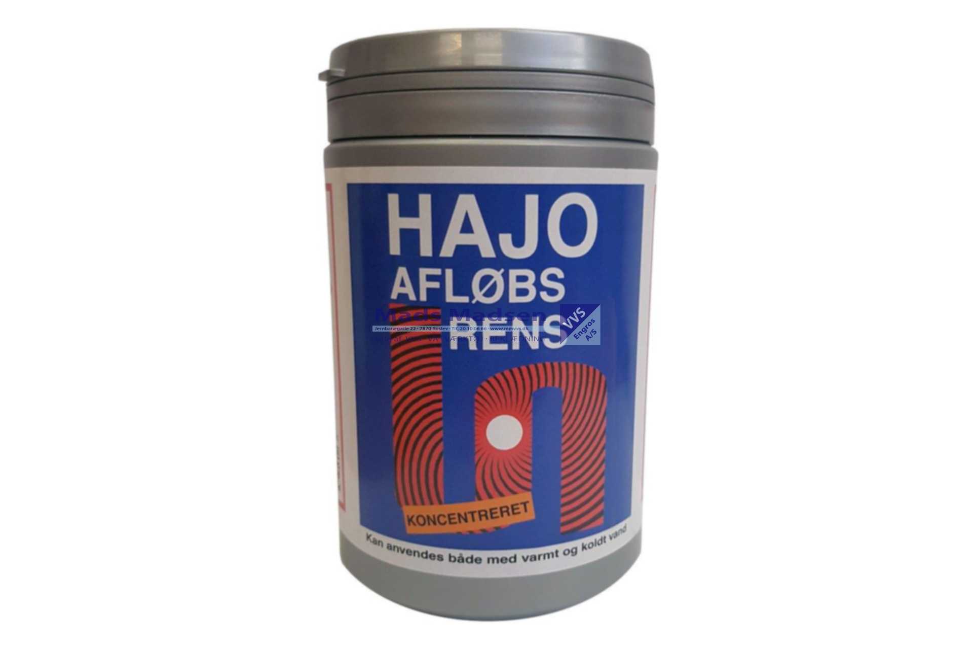 Hajo Afløbsrens á 1 kg. UN 1823 - Farekl. 8 *NETTOPRIS*