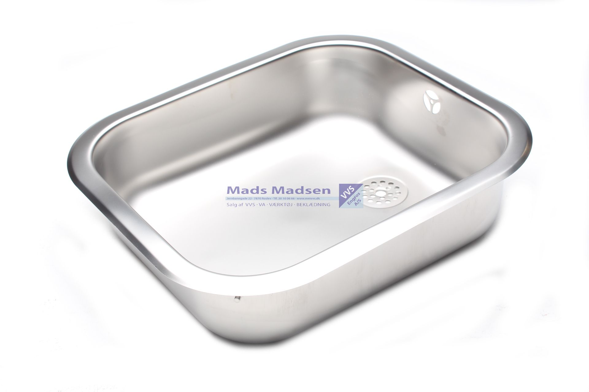 Stålvask AM 400 40 x 34cm m/prop