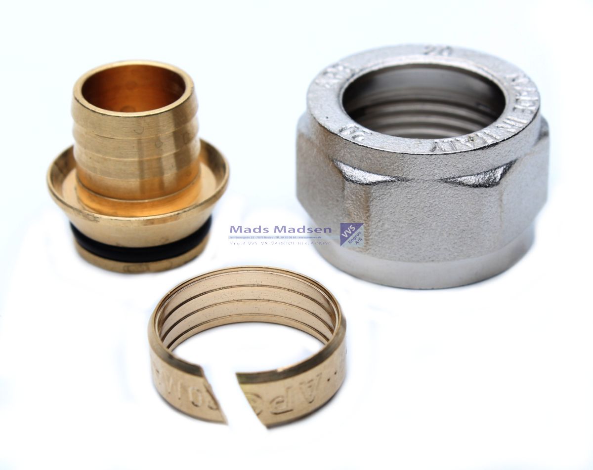 20mm x 3/4" eurokonus omløbersæt