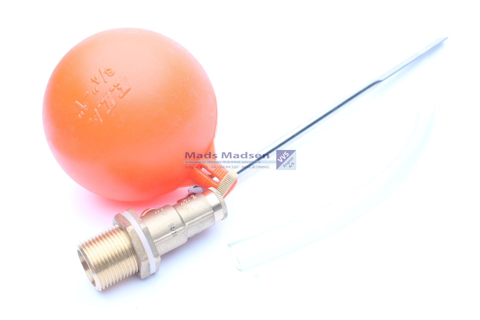 1" svømmerventil m/kugle