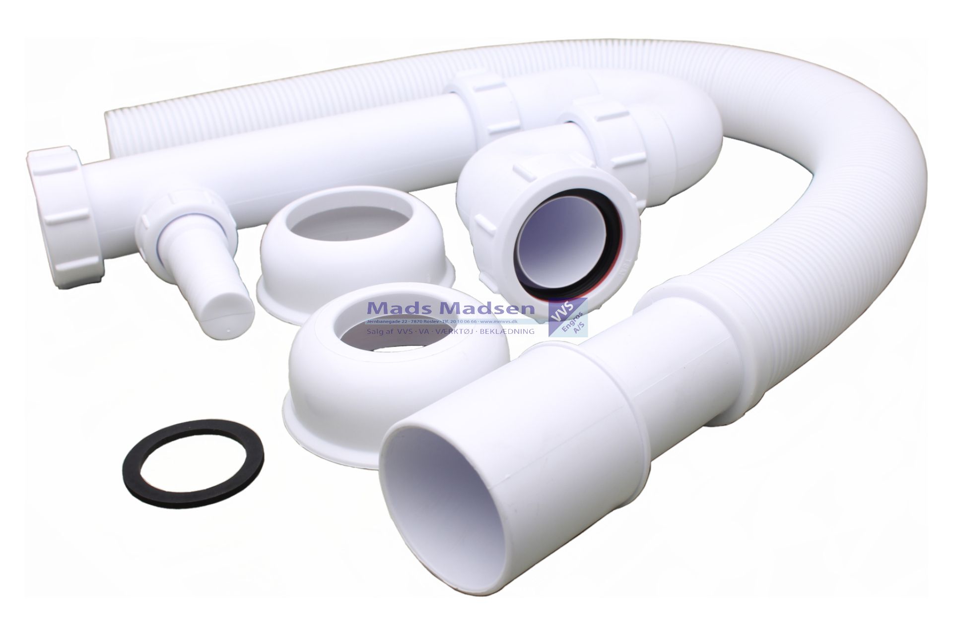 40/50mm x 1 1/2"  Vandlås  Flexibel