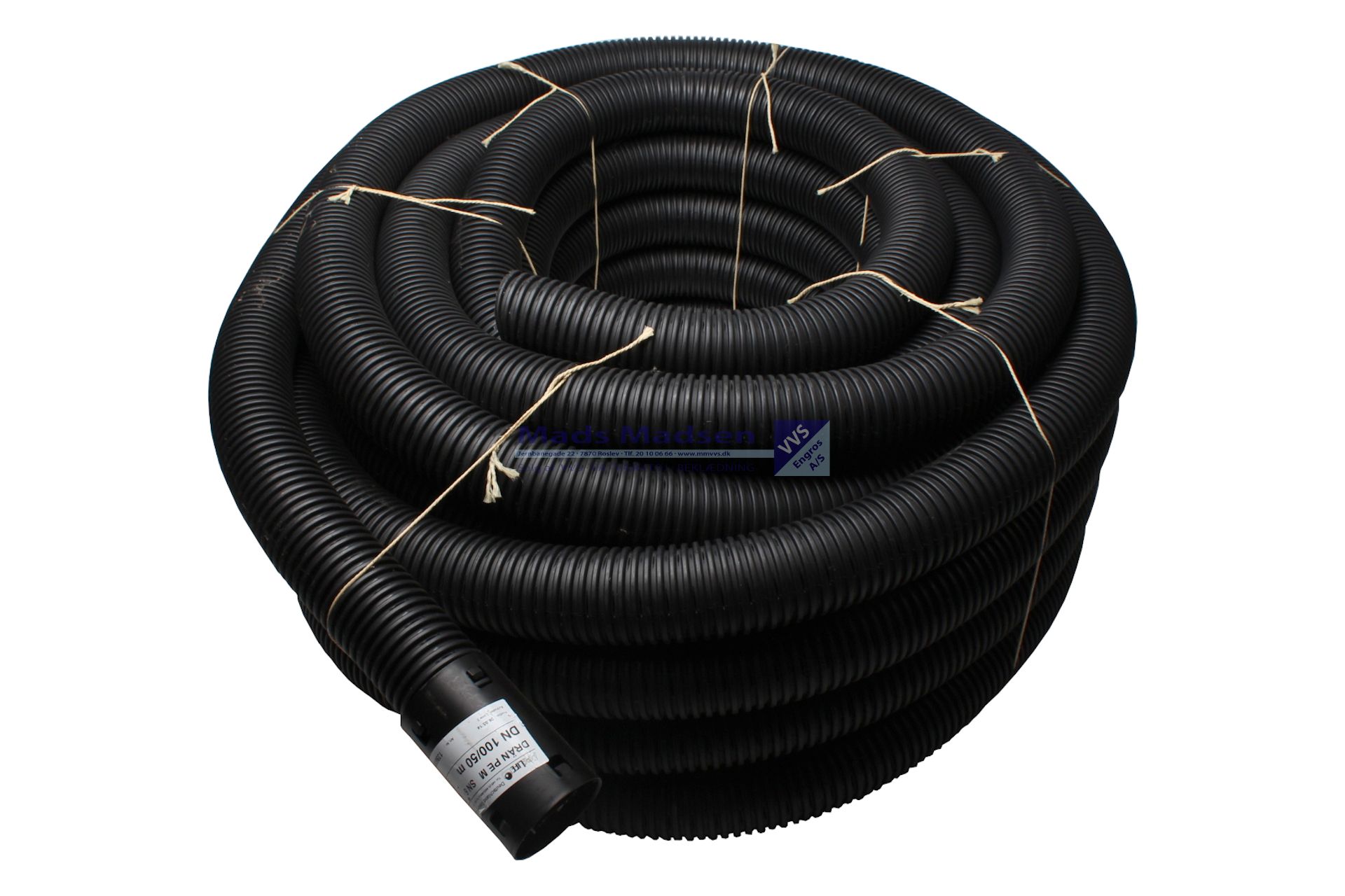 84/100mm PE drænrør á 50m