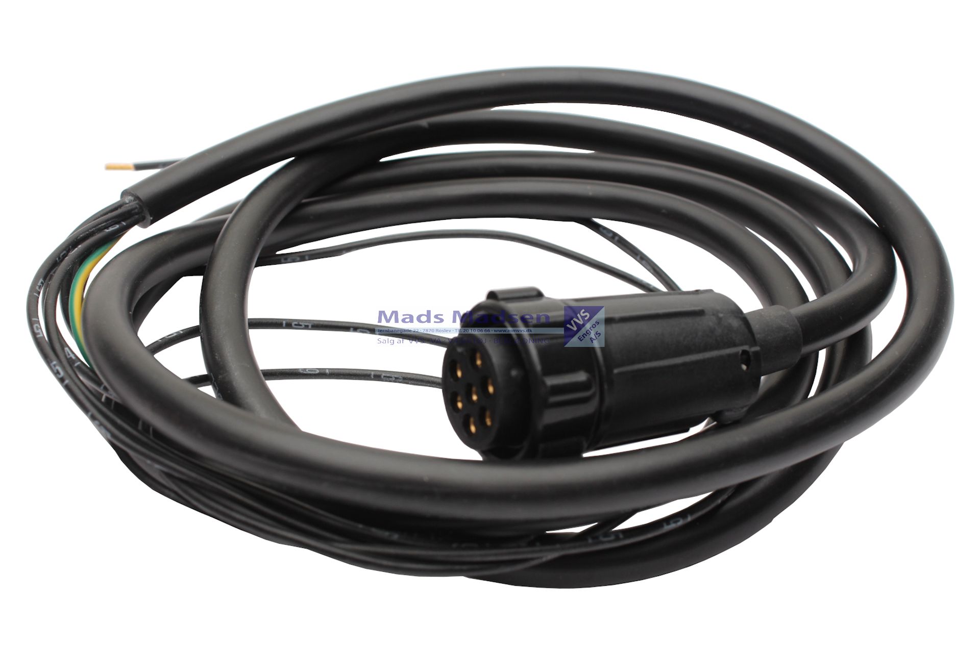 Vølund kabel m/stik- til brænder højspænding NY.type (sort) f/PB12-PB20-PB30 718849