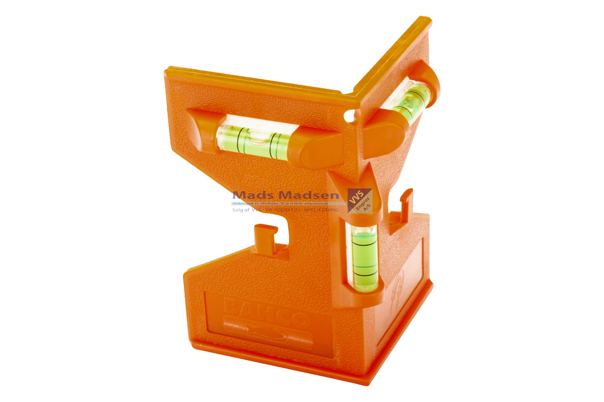 Stolpevaterpas plast 120x75x75mm Bahco 466-POST m/ magnet *NETTOPRIS*