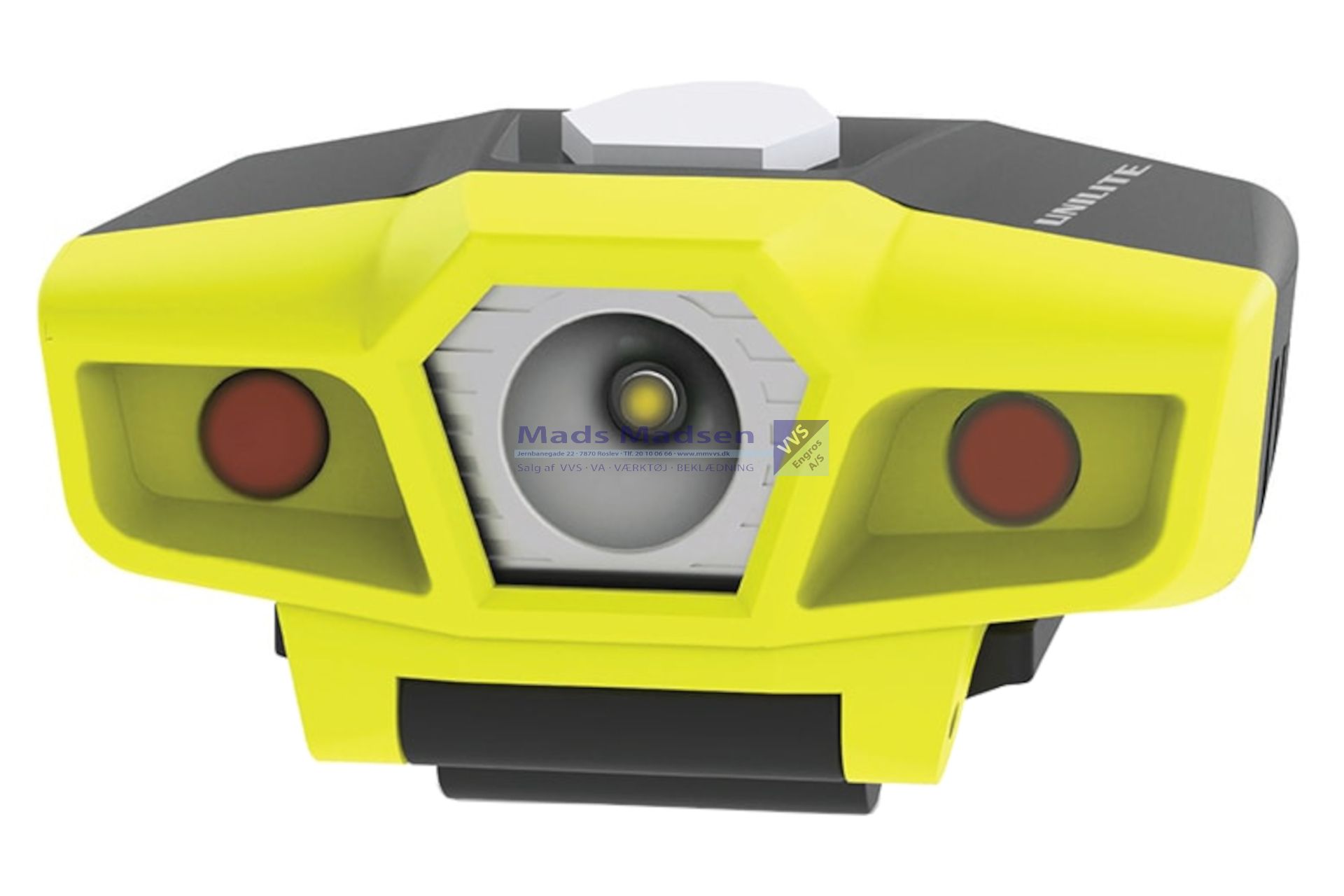 Unilite Kasket/Hjelmlygte med clips LED 125 lumen Incl. USB oplader PS-CAP1 *OUTLET*