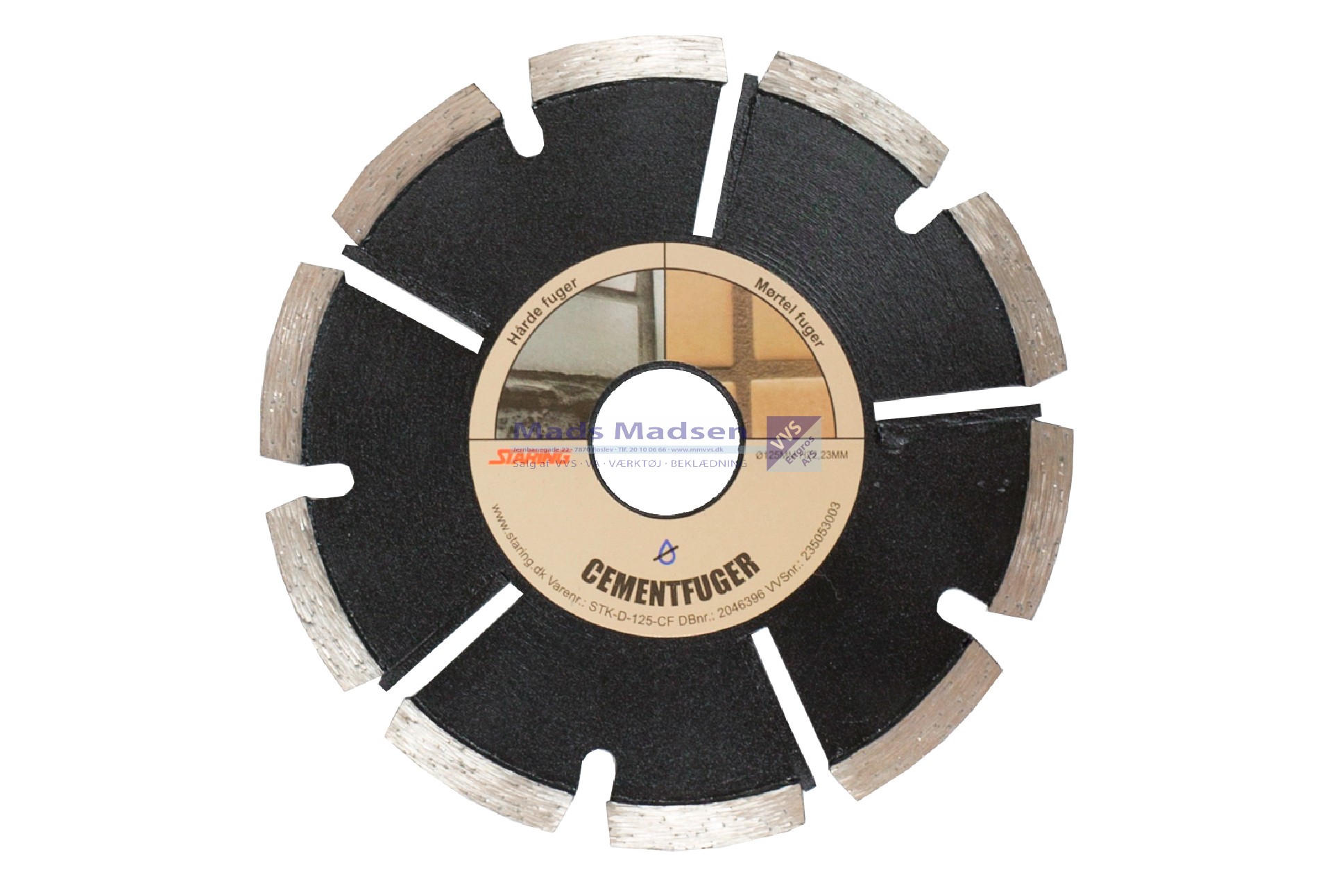 Staring Diamantklinge 125 mm Cementfuger STK-D-125-CF