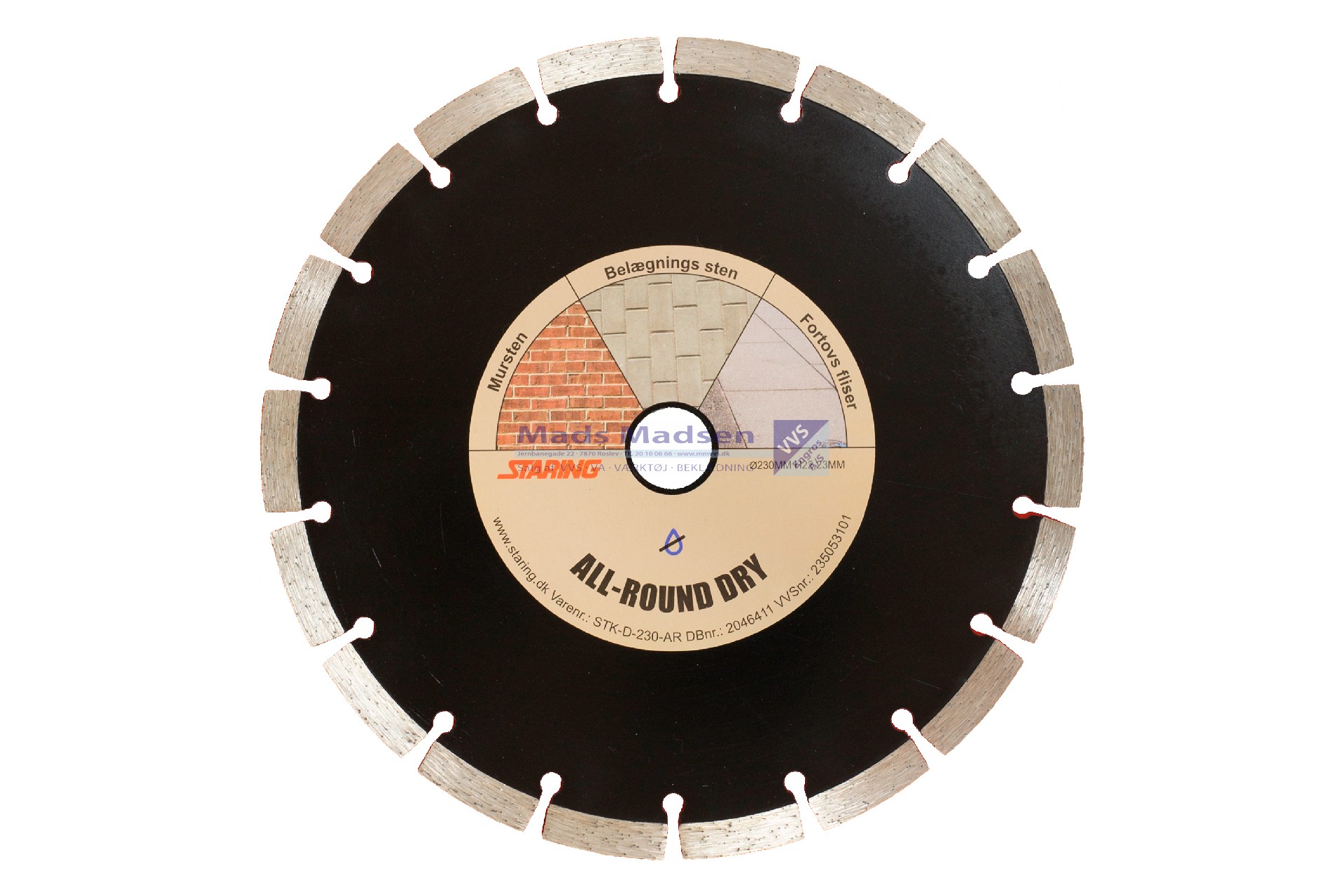 Staring Diamantklinge Allround 230mm STK-D-230-AR