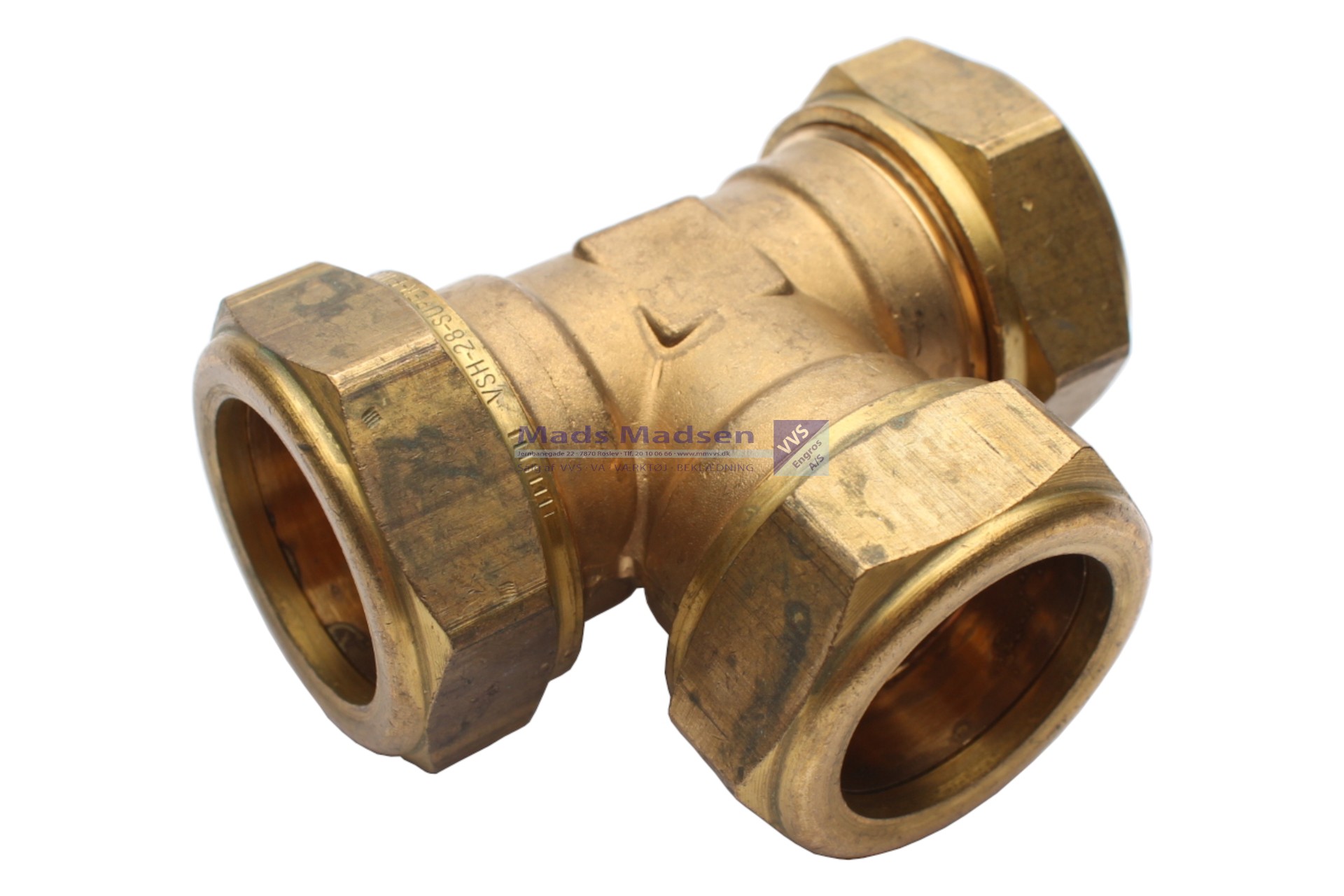 15mm kompressions tee VSH