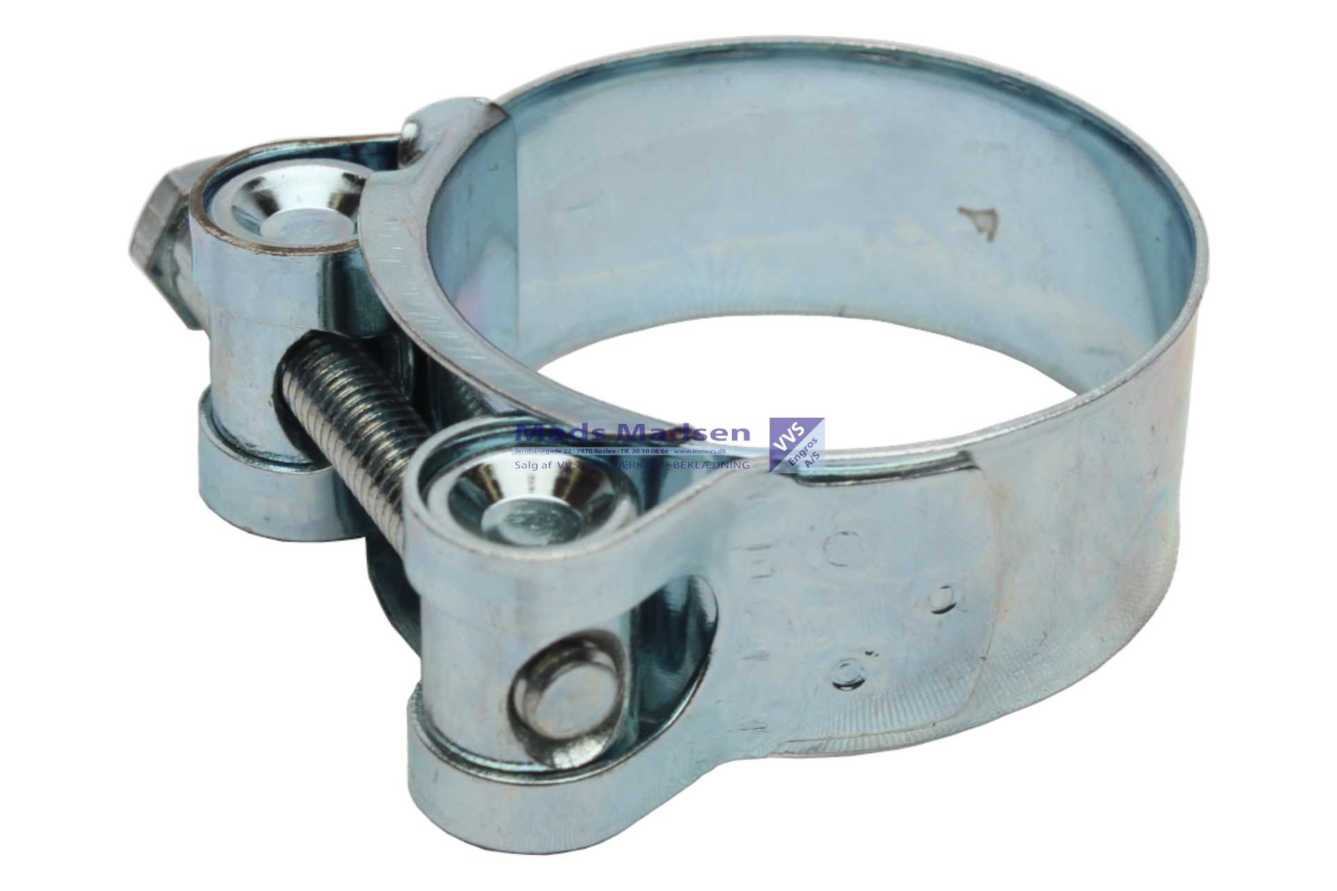 Galv. spændebånd enk. 36-39mm