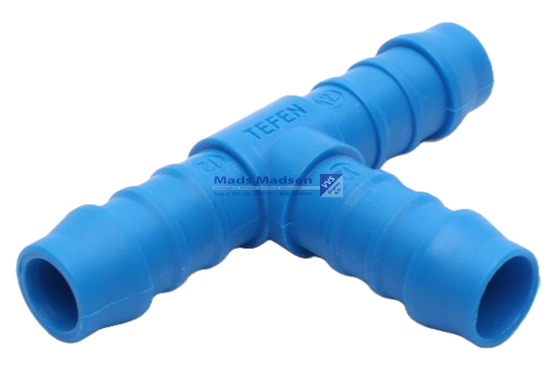 12mm Plasson nylon tee