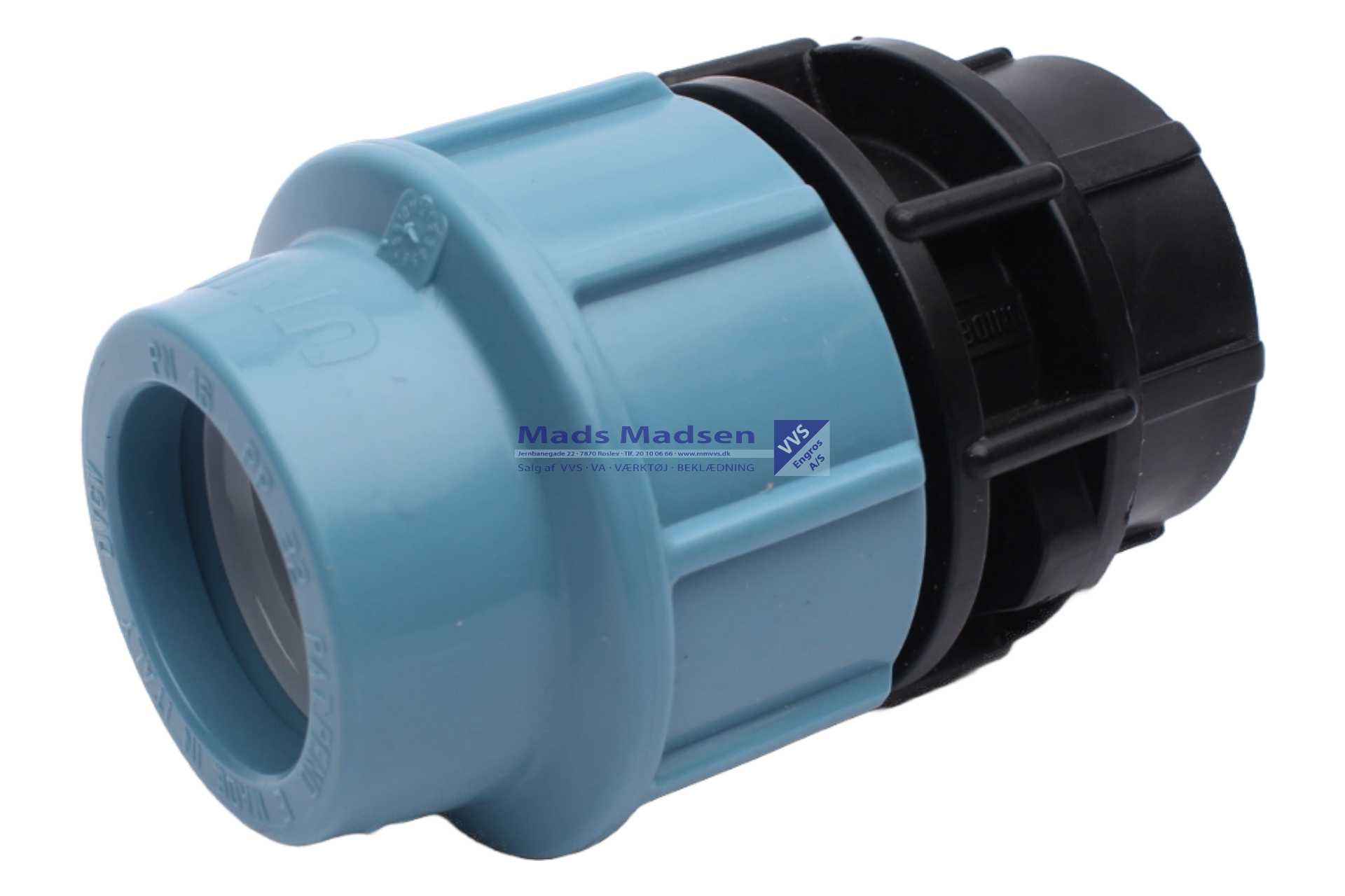 75mm x 2 1/2" Unidelta muffe