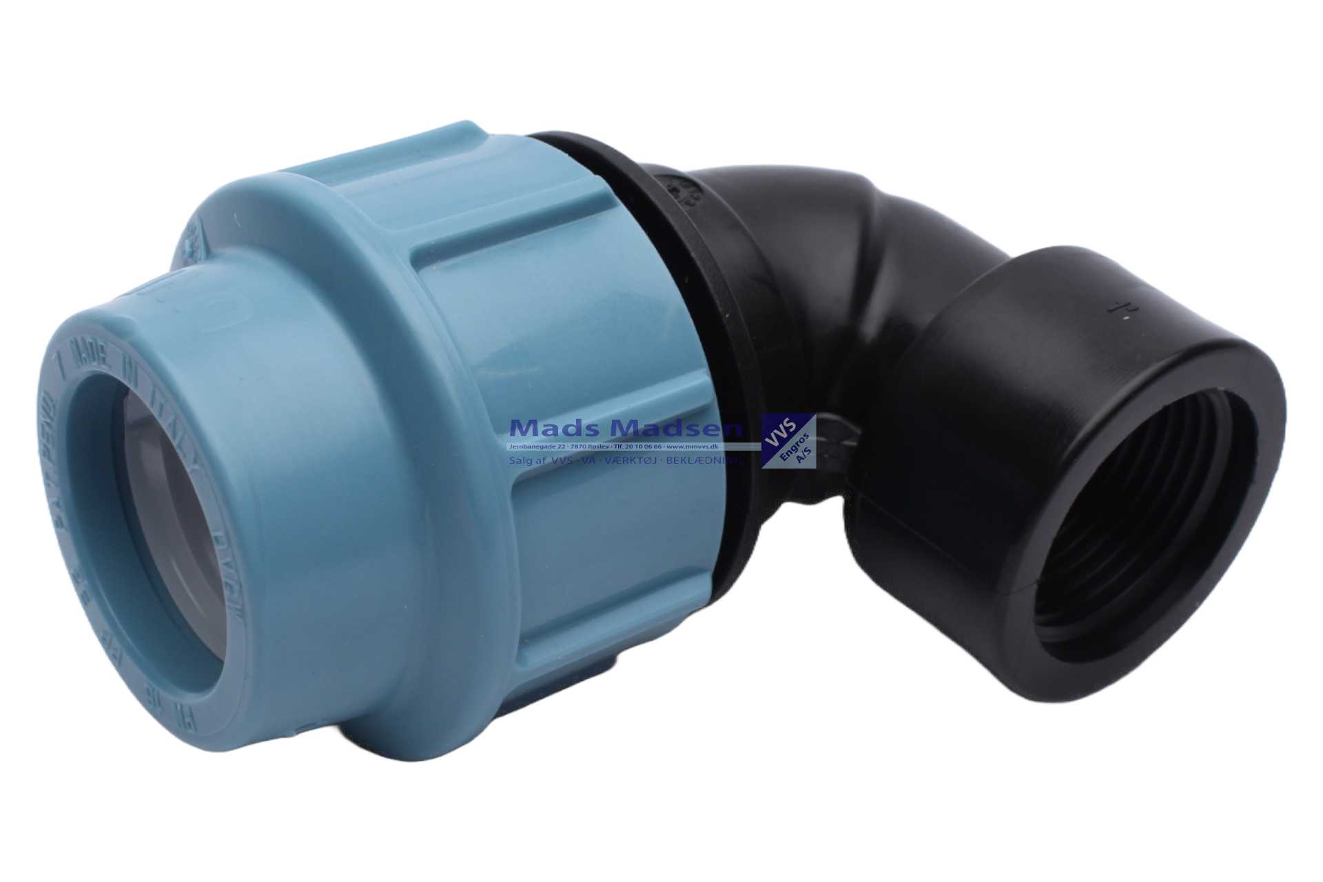 63mm x 2" Unidelta bøjning muffe