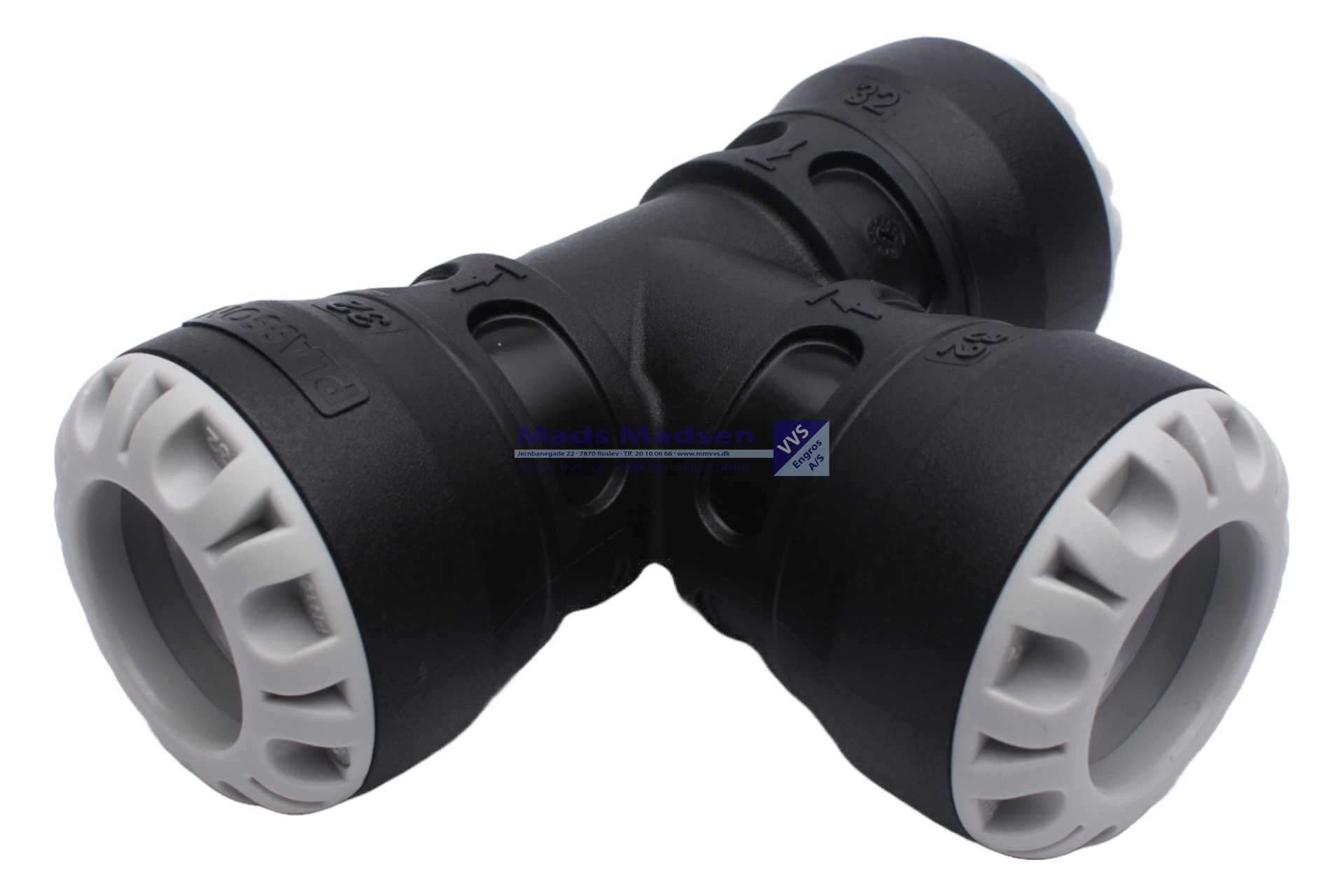 32mm Plasson Push-In tee 13090510