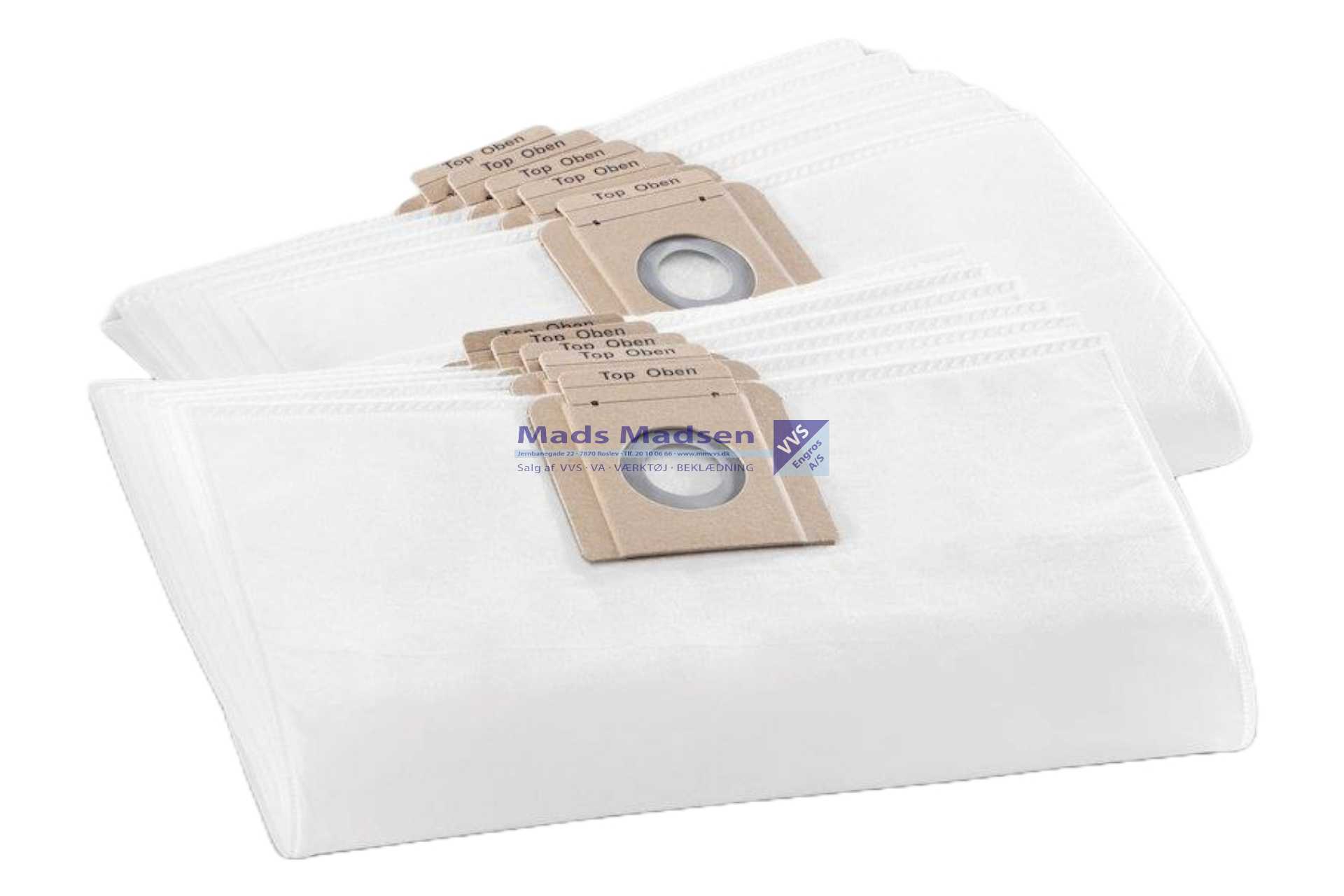 Baier Fleece støvposer t/ BSS5/6 á 5 stk 9341 *NETTOPRIS*