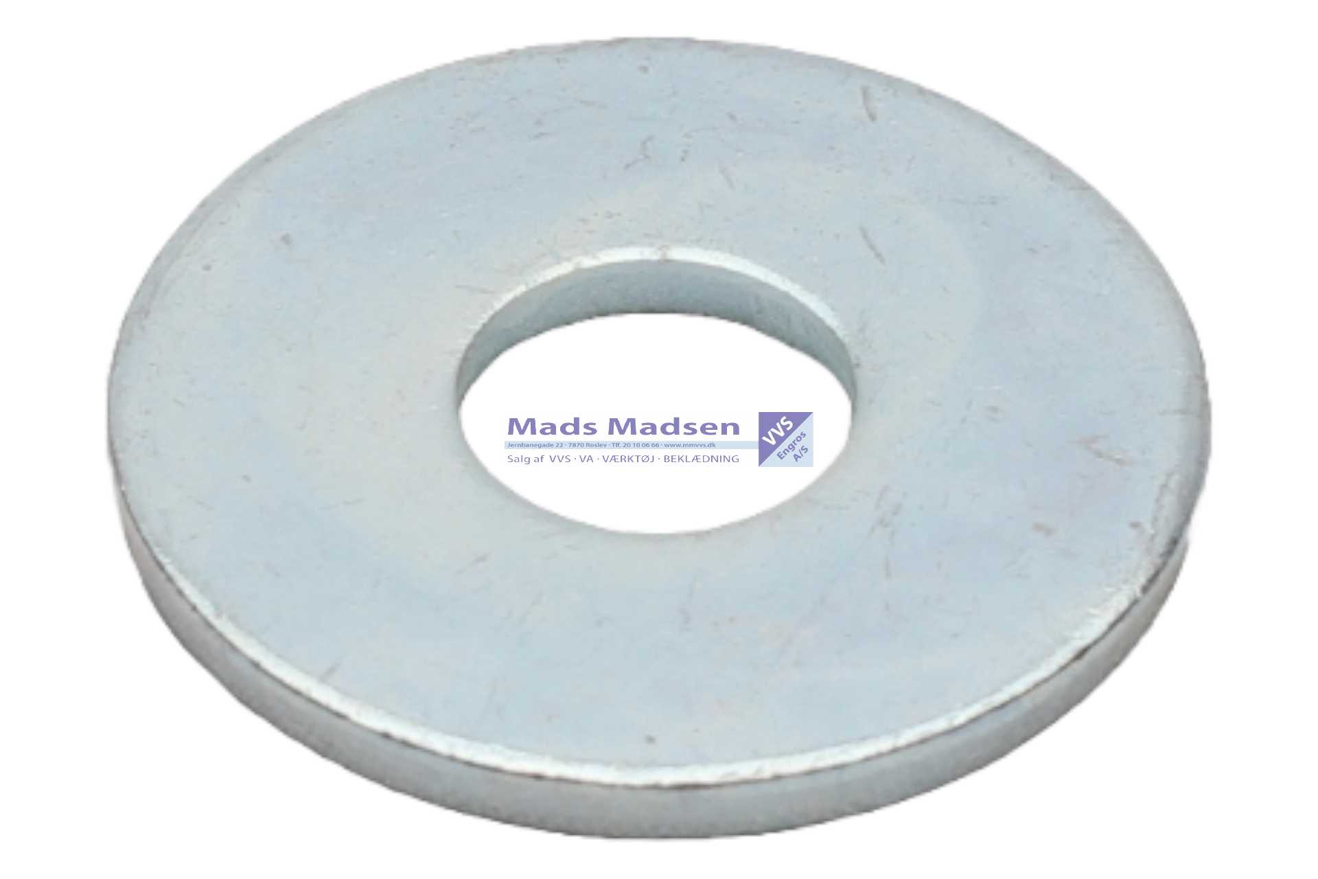 M8 Skærmskive DIN9021 ISO7093 HV200 FZB 200 stk/pk