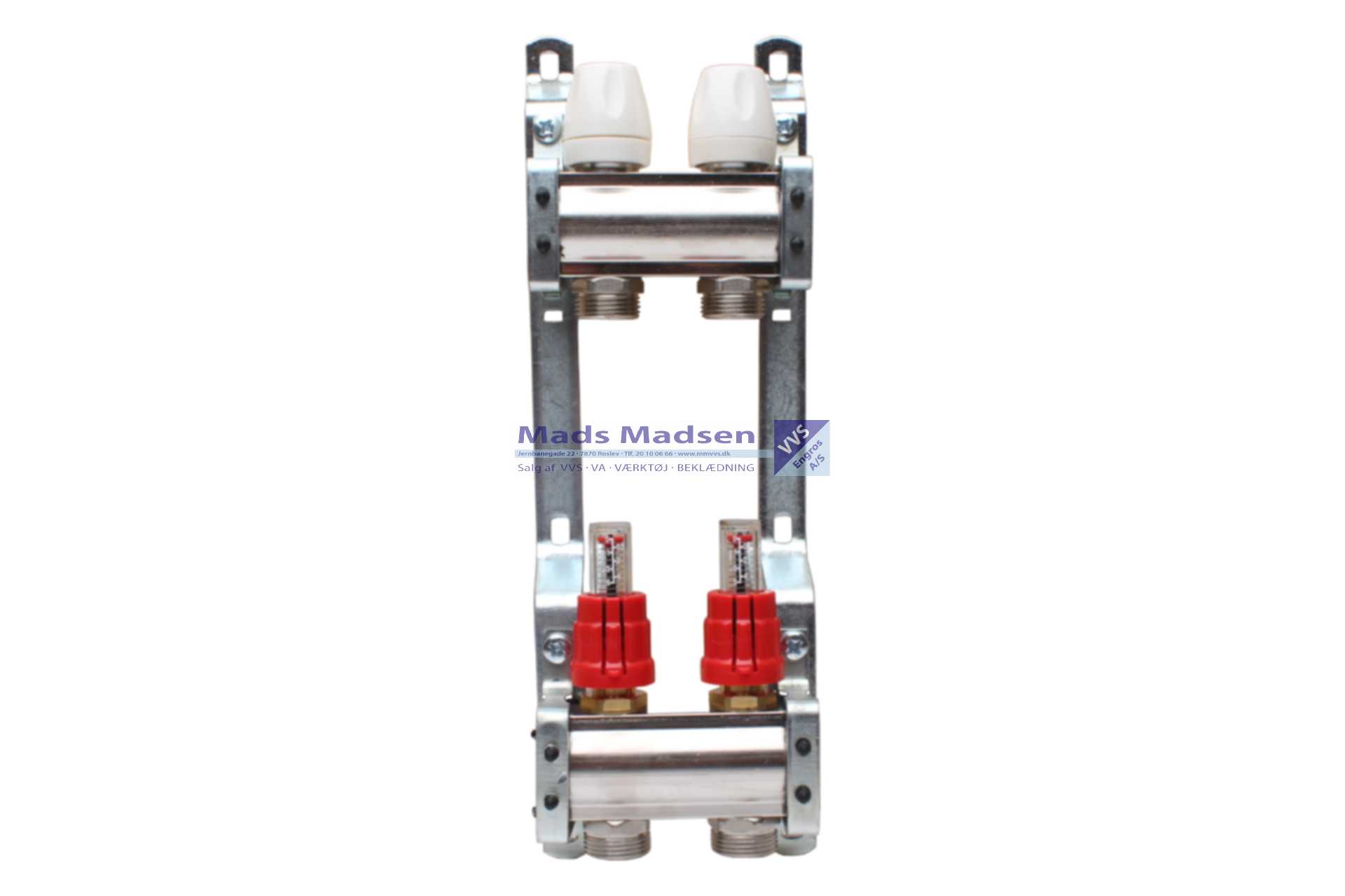 APE GV-unit m/flowmåler 2-rum eksl. Omløbersæt & endestykke - FLOWMÅLER PÅ FREMLØB