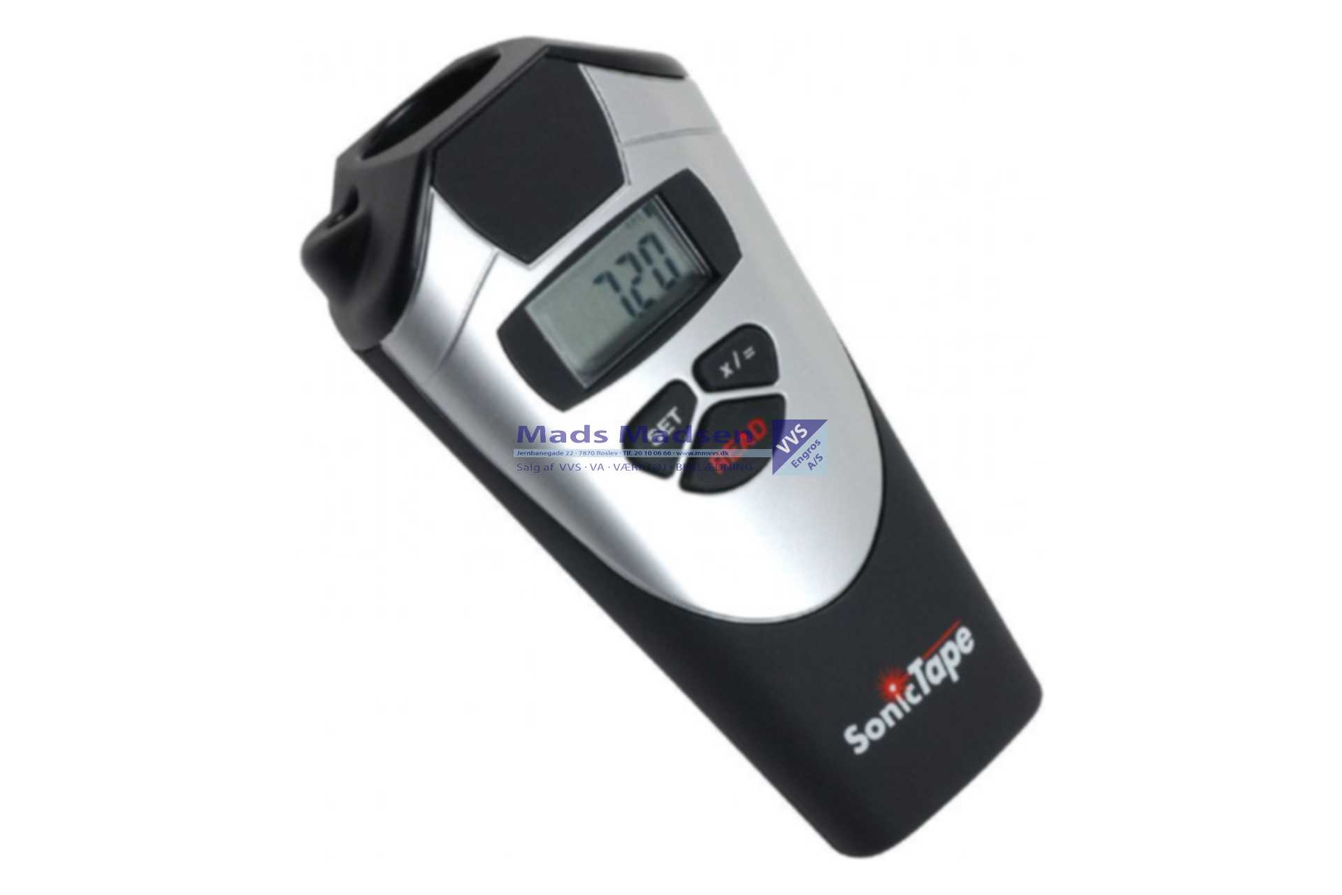 Elma Ultralyd afstandsmåler Sonic Tape 15 mtr. *OUTLET*