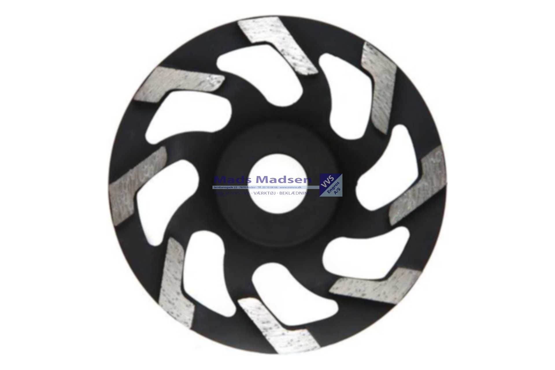 Rhodius Diamant Kopsten 125 mm DS25