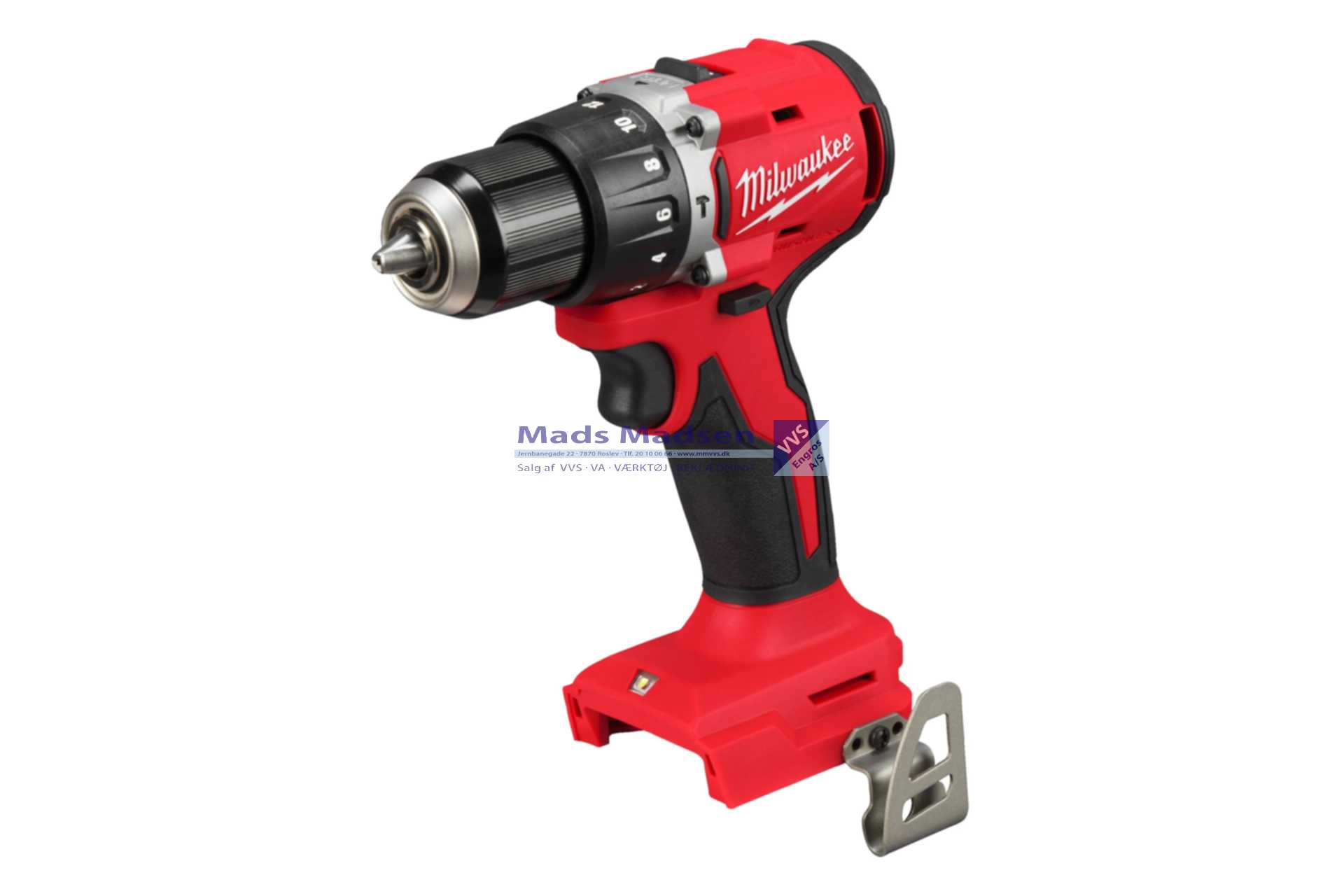 Milwaukee M18 BLPDRC-0 Kompakt kulfri slagboremaskine Solo 4933492820 *NETTOPRIS* (K)