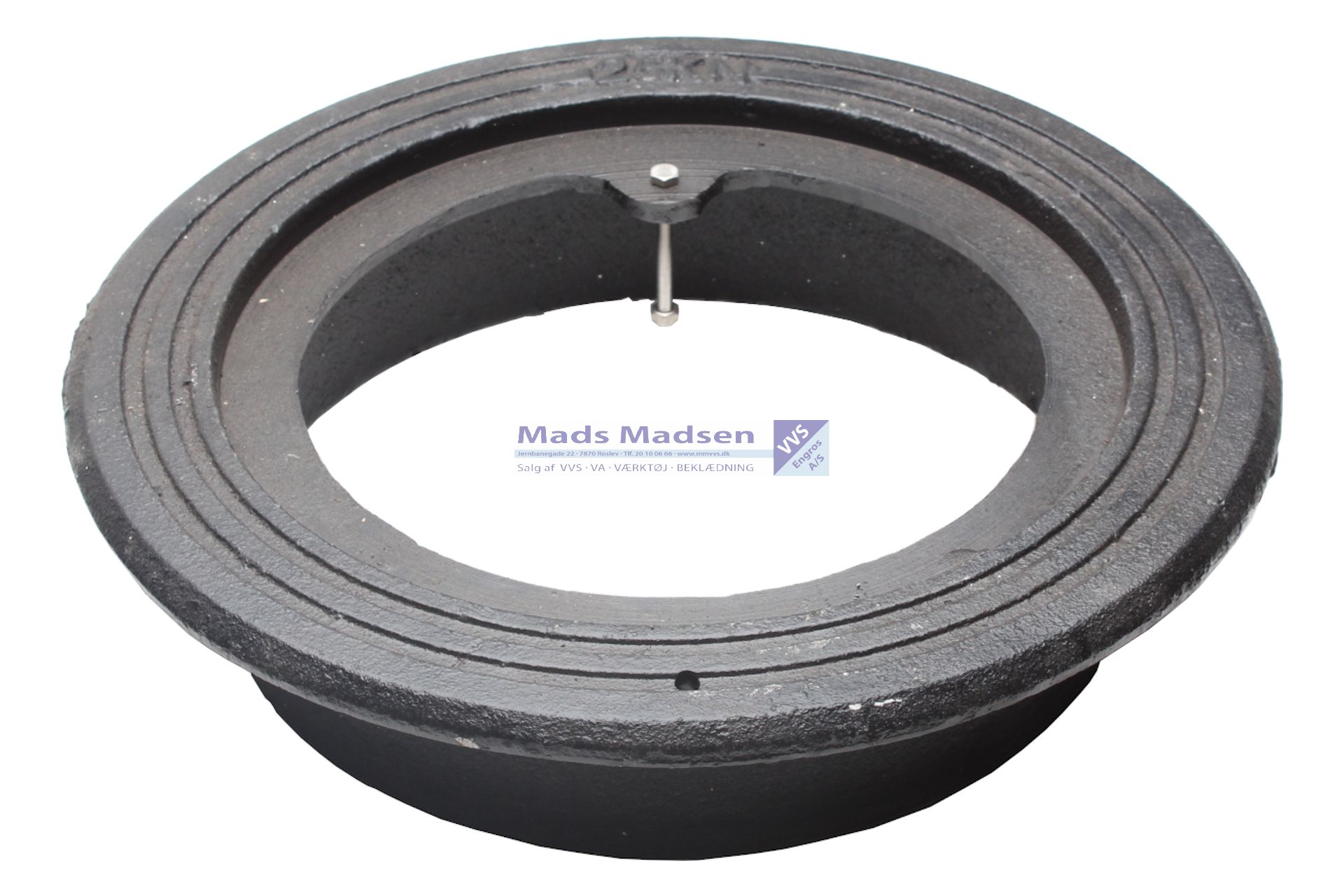 160mm støbejernskarm rund kl.A 1,5T