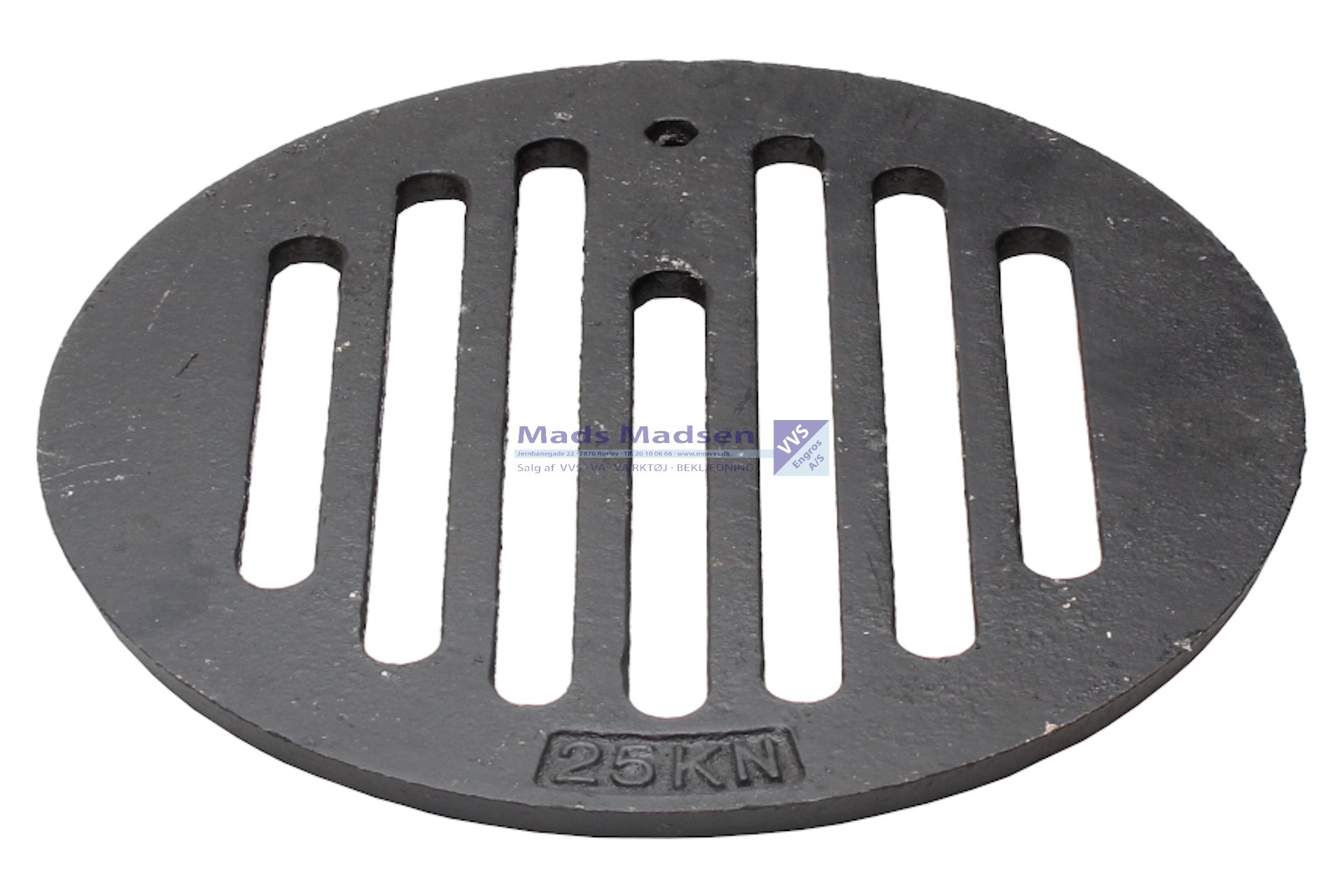 160mm støbejernsrist kl.A 1,5T