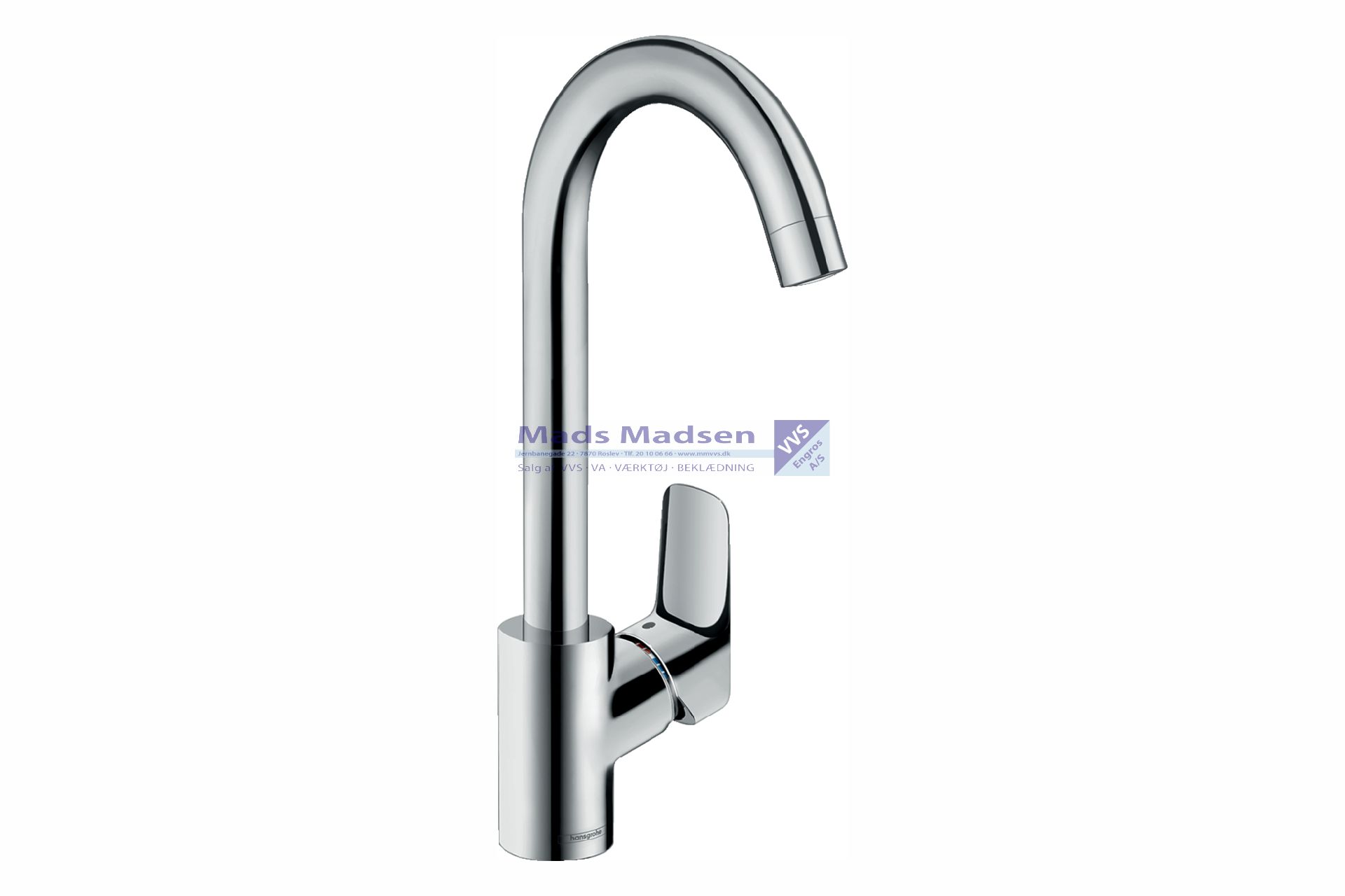 HansGrohe Logis 260 krom køk.batteri C-tud fremspring 145mm