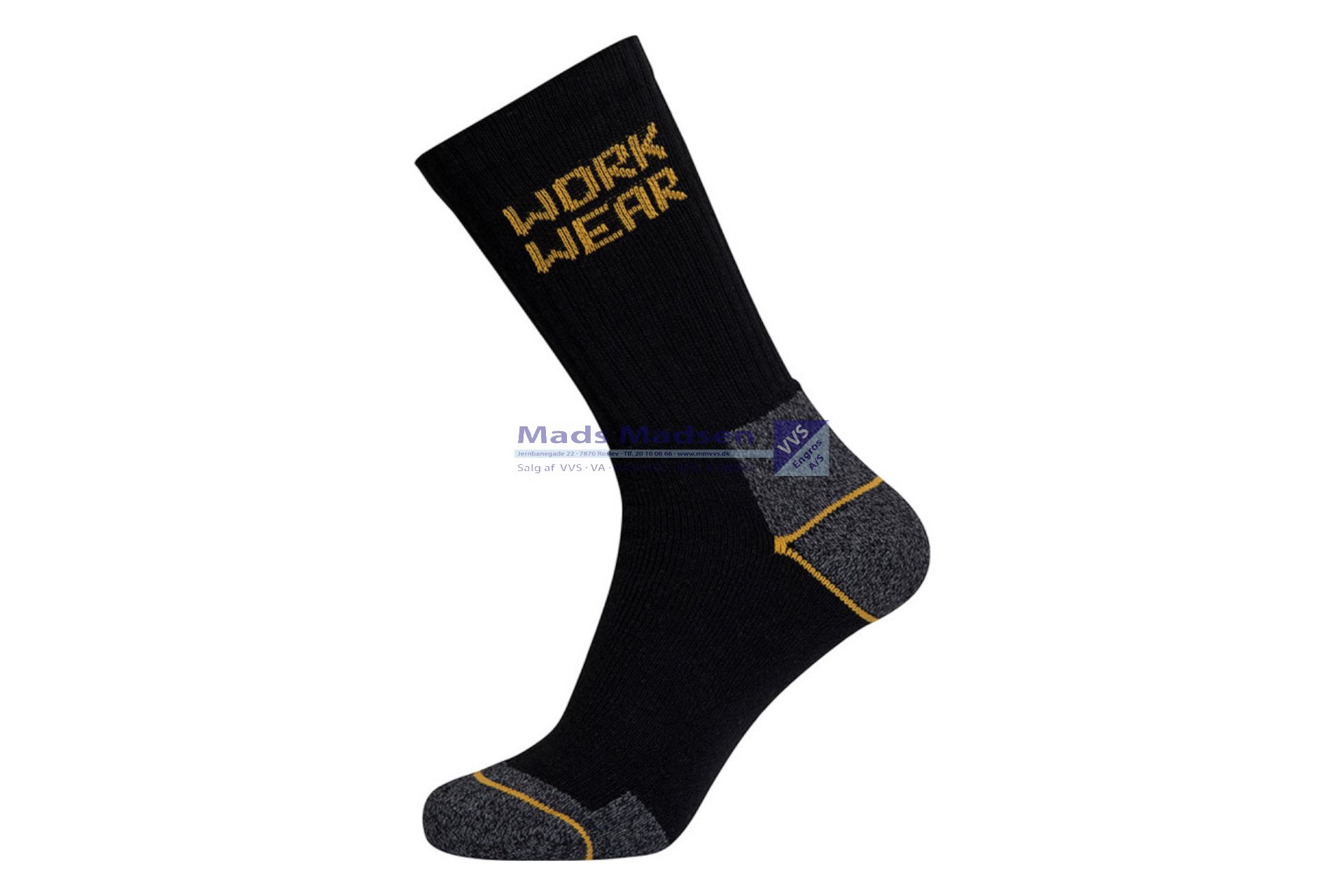 ProActive JBS work wear socks 6 pk 459-82 sort str. 44-47 *NETTOPRIS*