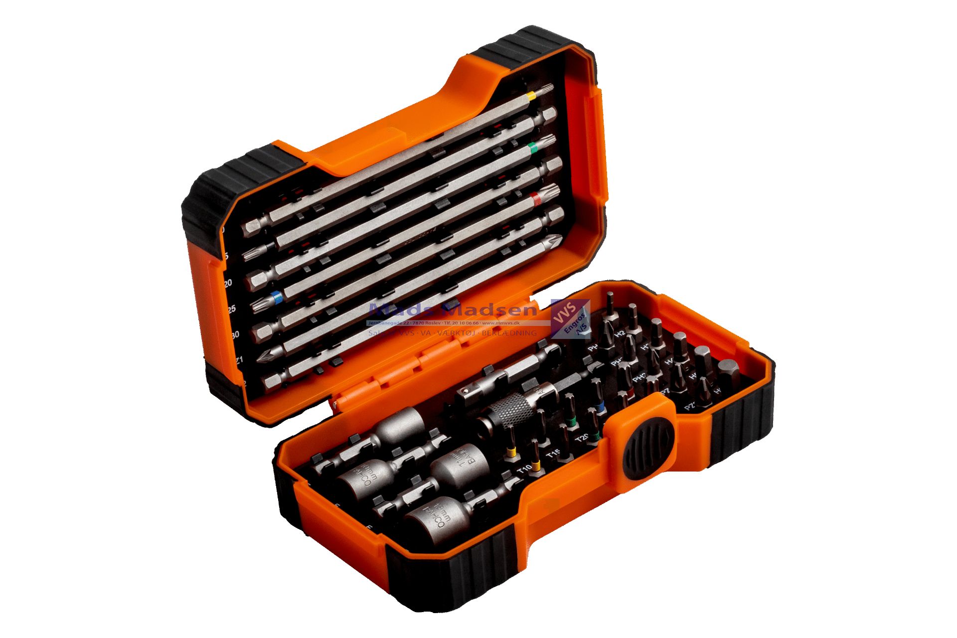 Bits/Magnettoppesæt Bahco 59/S35BC 35 dele *NETTOPRIS* (K)