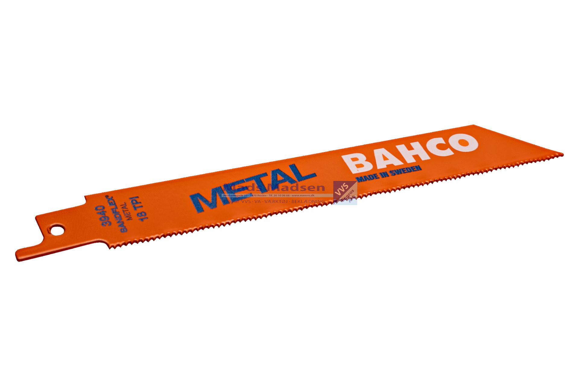 Bajonetsavklinge Bahco 3940-228-14-ST-5P METAL *NETTOPRIS*