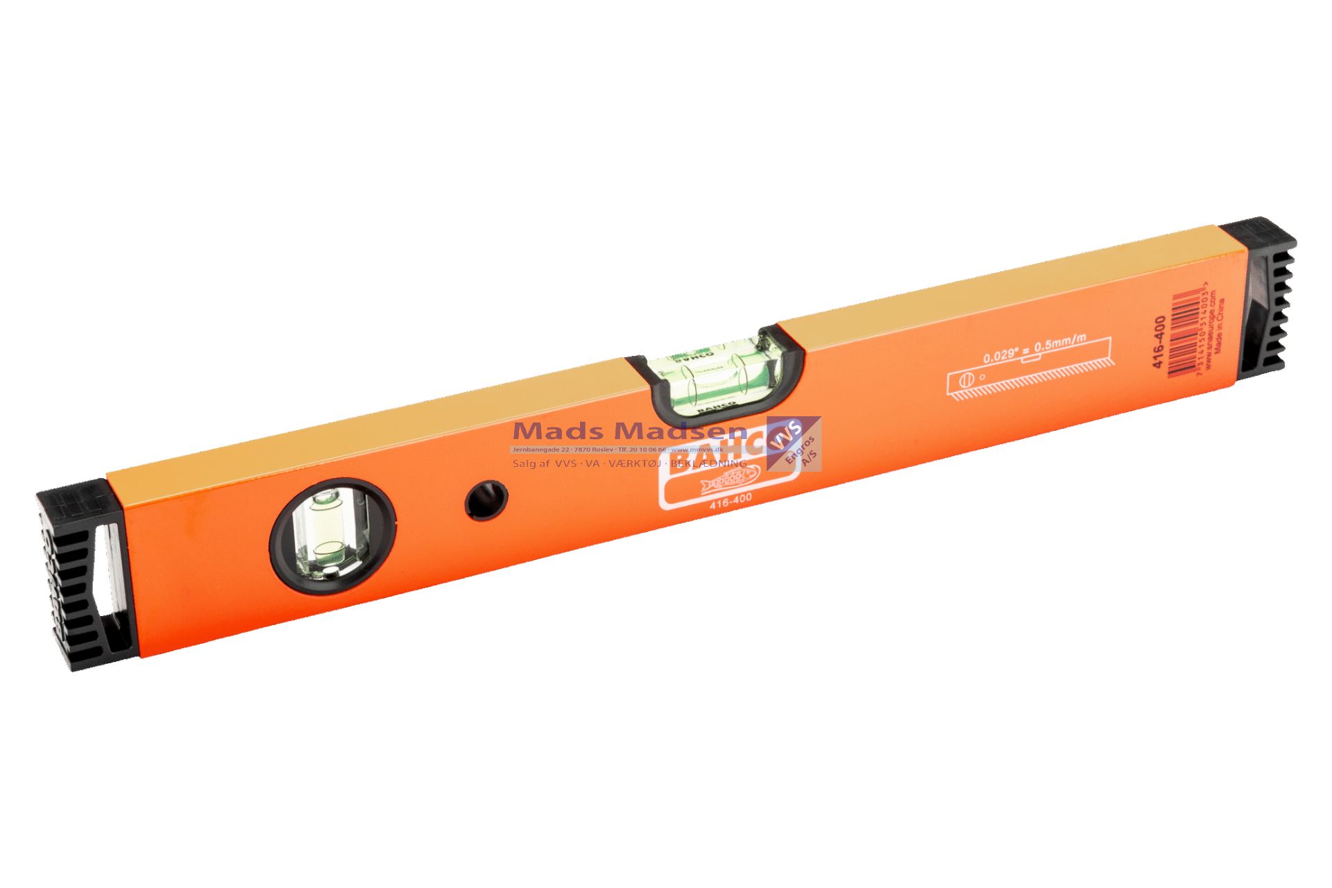 Vaterpas 2000mm Bahco 416-2000 *NETTOPRIS*