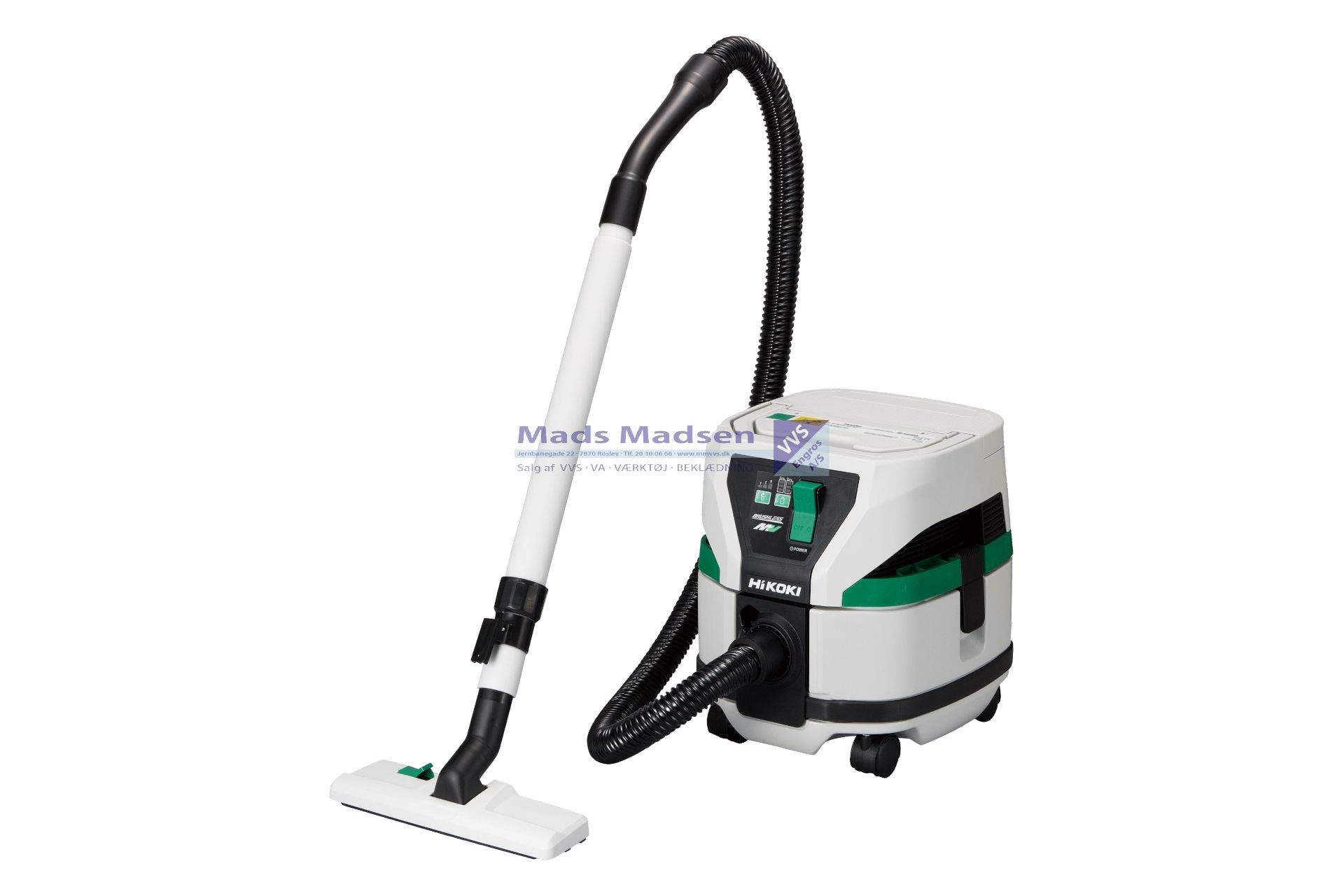 Hitachi / Hikoki Støvsuger våd/tør HEPA L - filter RP3608DA MULTIVOLT TOOL ONLY *OUTLET*