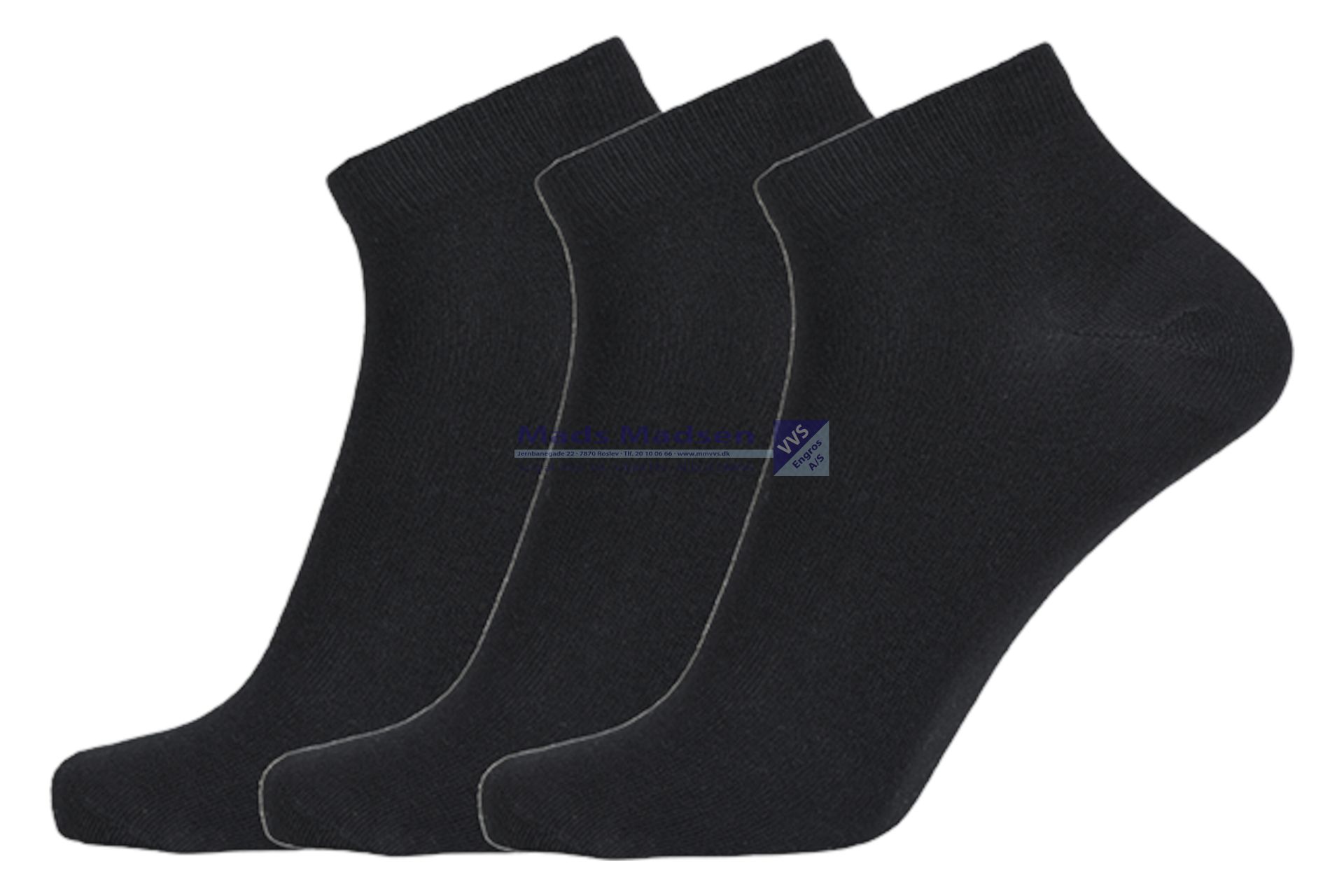 ProActive JBS Bamboo footie 3 pk 483-65 sort str. 44-47 *NETTOPRIS*