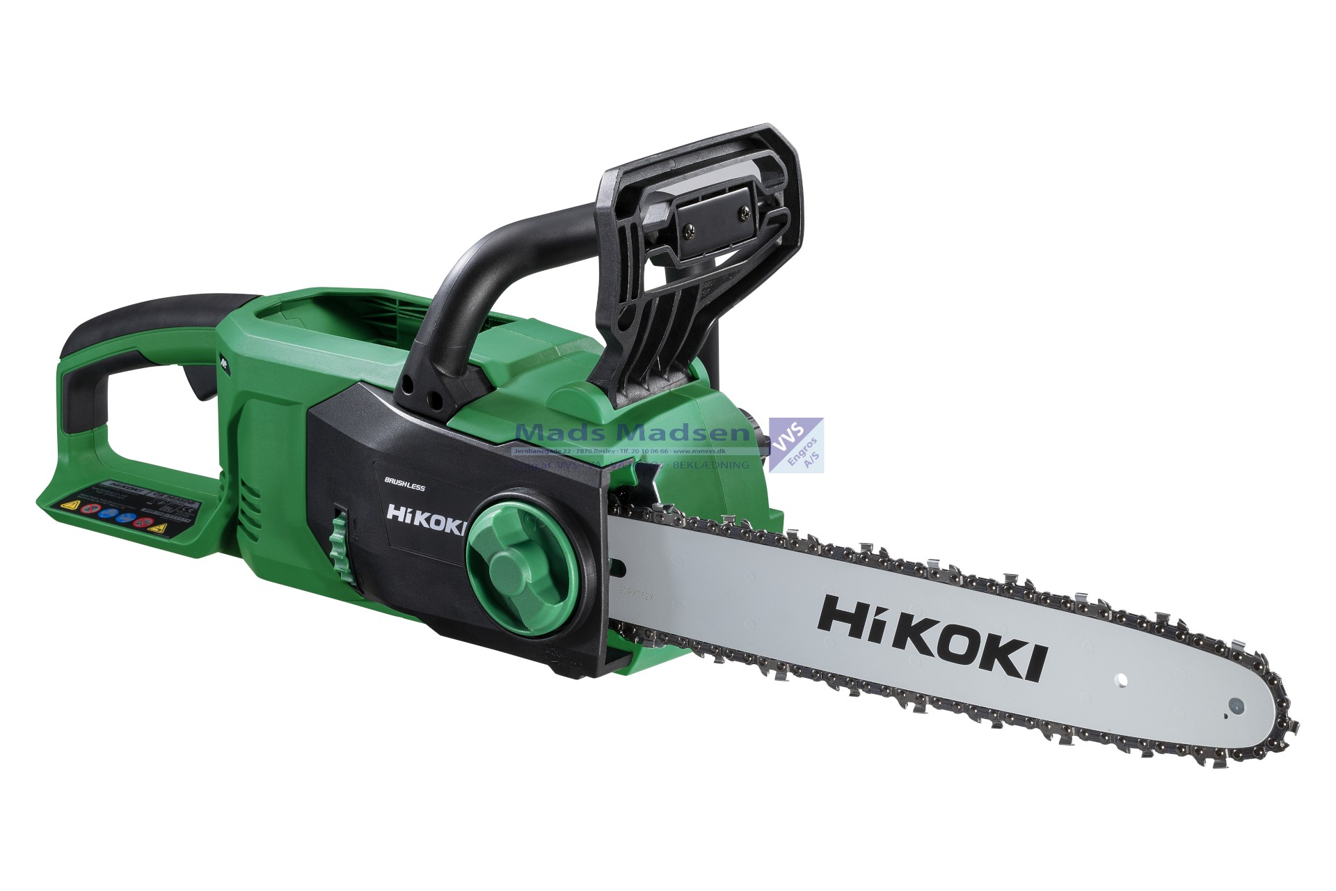 Hitachi / Hikoki Kædesav CS3635DB MULTIVOLT TOOL ONLY Sværdlængde 350mm *NETTOPRIS*