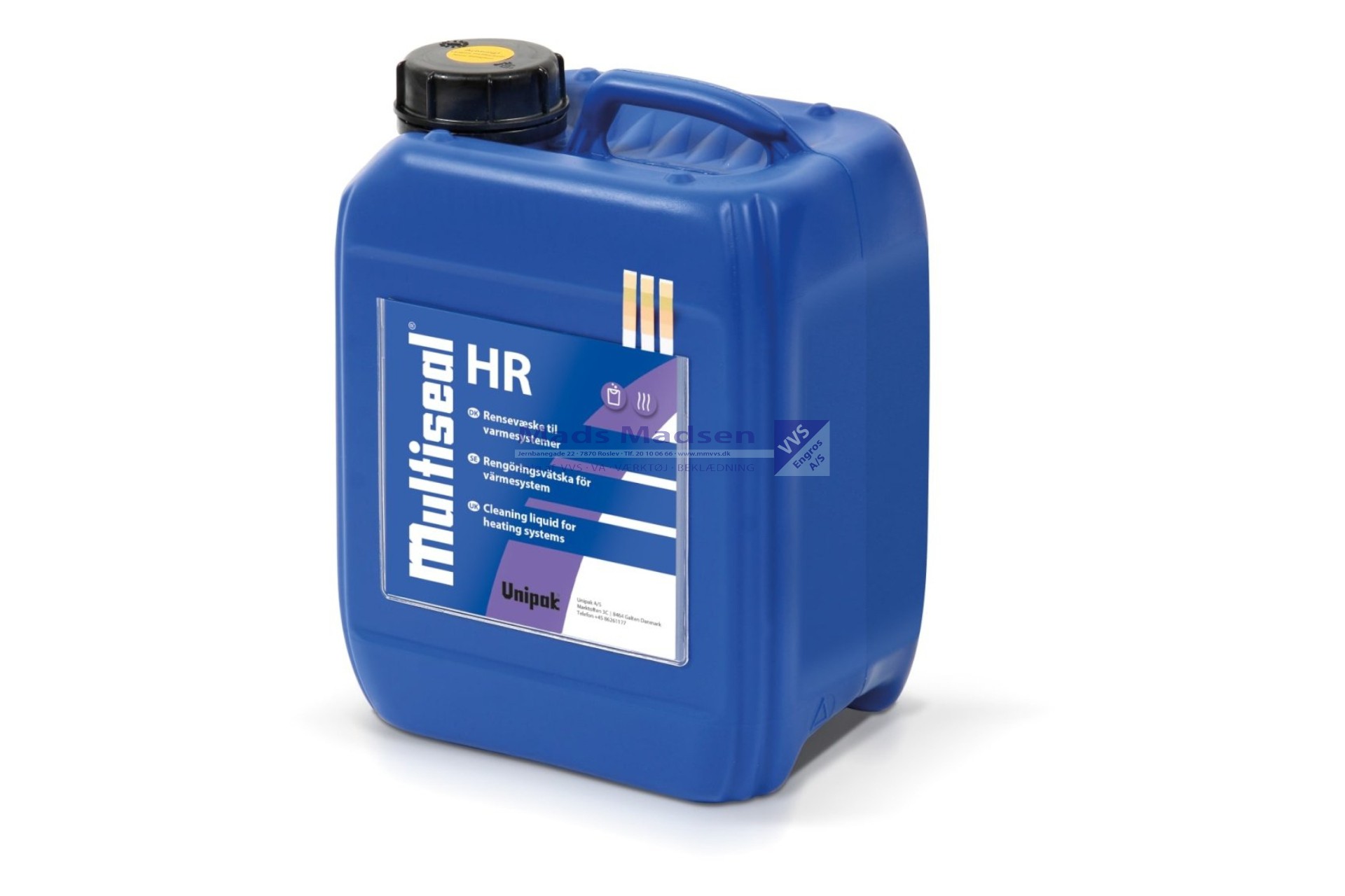 Multiseal HR Rengøringsvæske á 5 ltr. – Farekl. 8