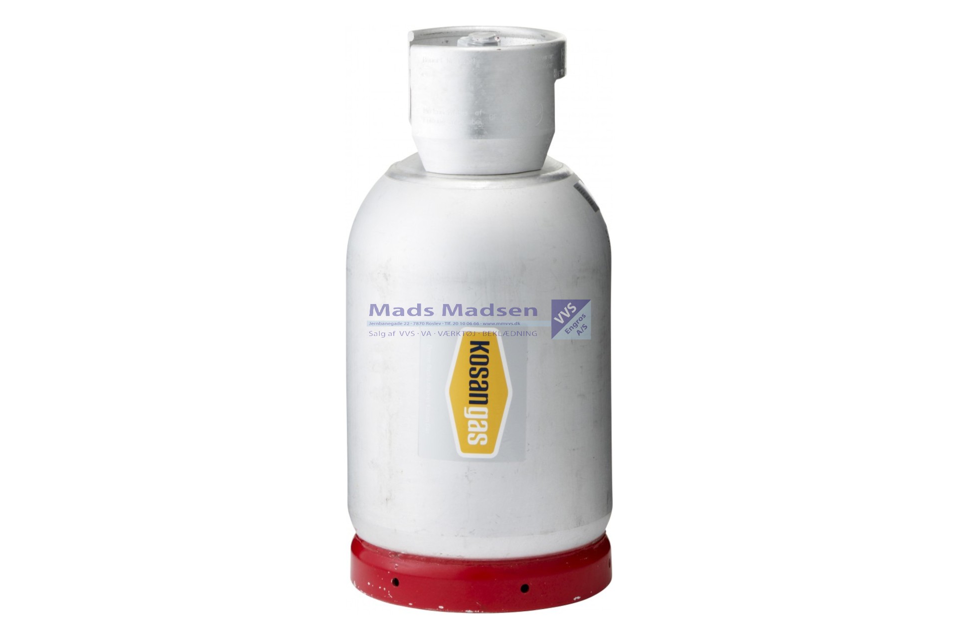 Truckgas 11 kg. ALU flaske U/INDHOLD - Farekl. 2