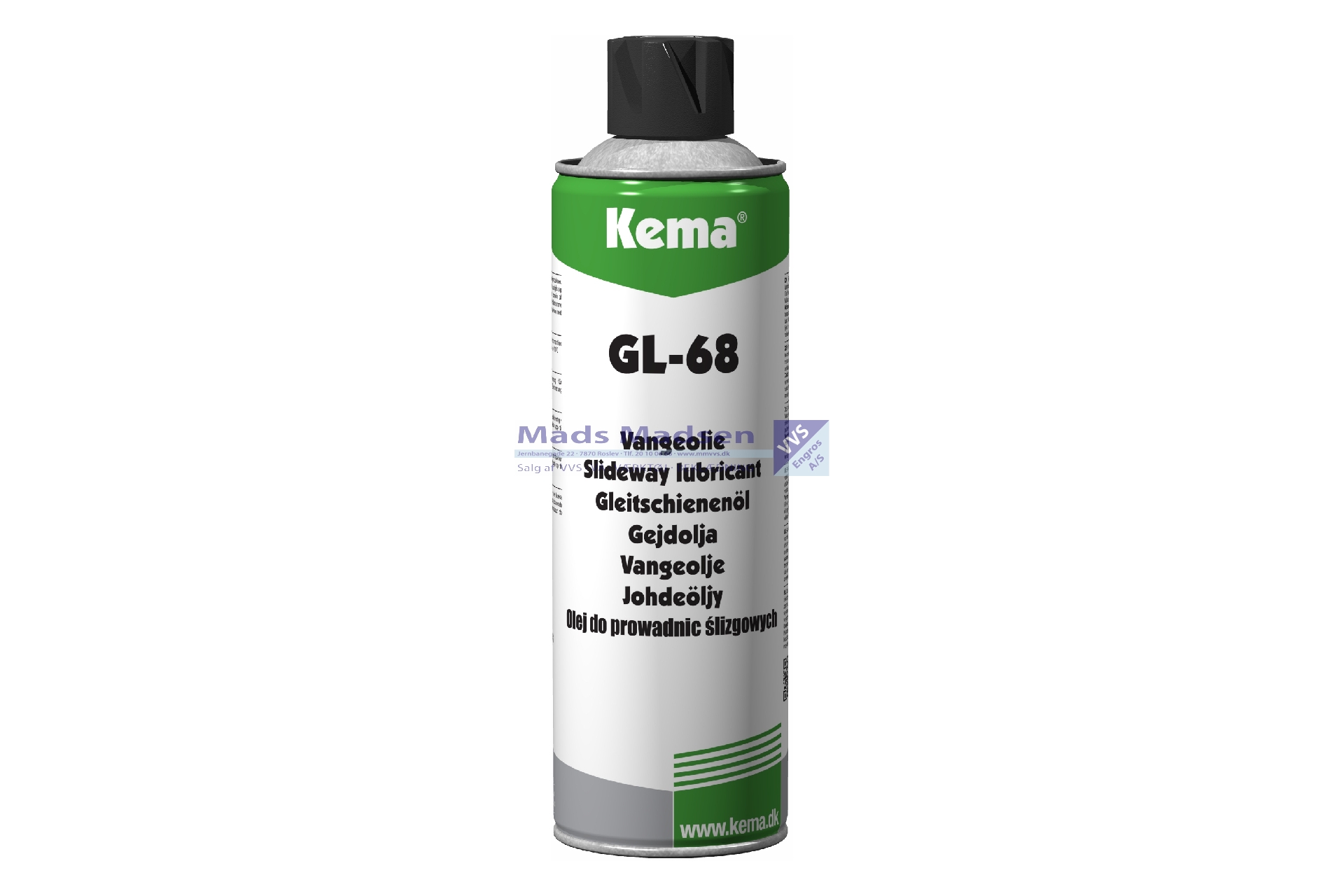 Kema Vangeolie klar GL-68 á 500 ml. *NETTOPRIS*
