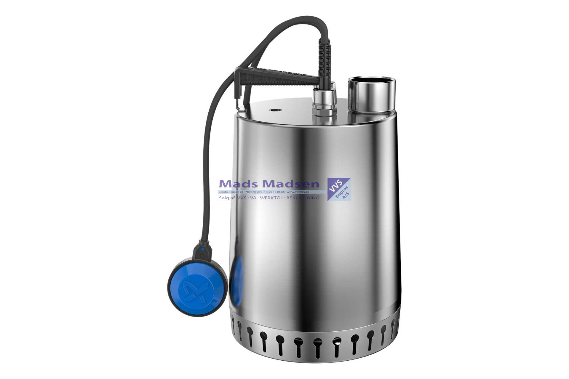 Grundfos pumpe AP 12.40.06. A1 m/niveauafbryder