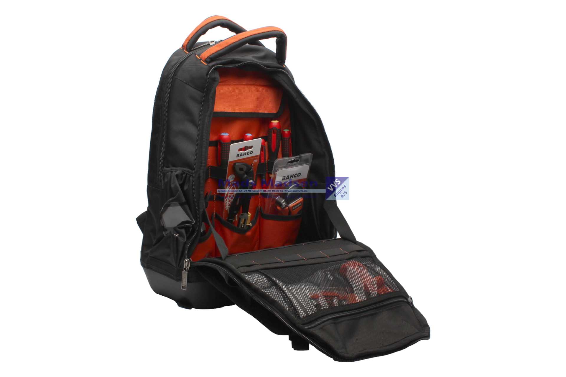 Værktøjstaske med 49 dele værktøj Bahco ELECTRICIANBAG *NETTOPRIS*