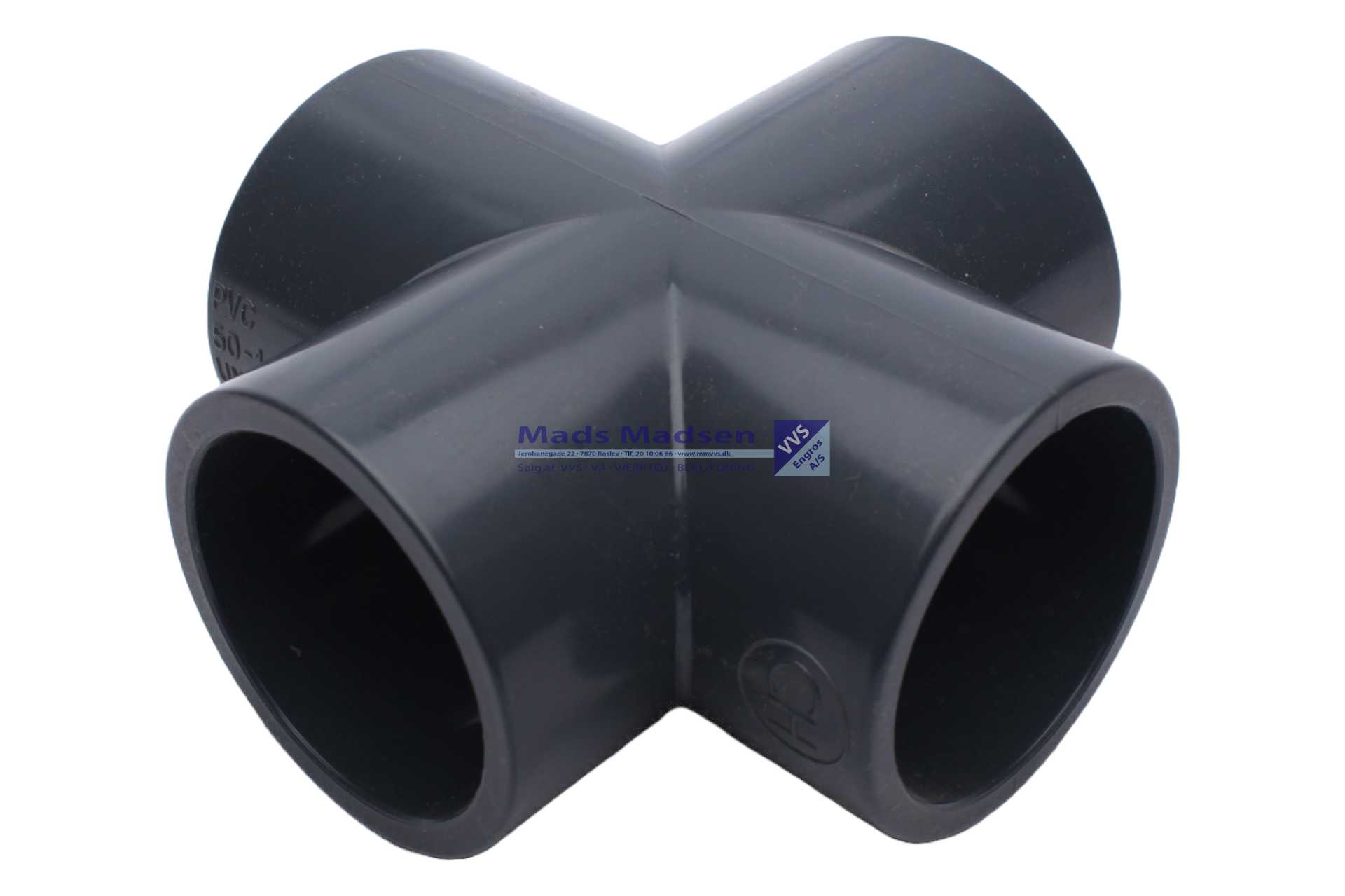 50mm Plasson pvc kryds