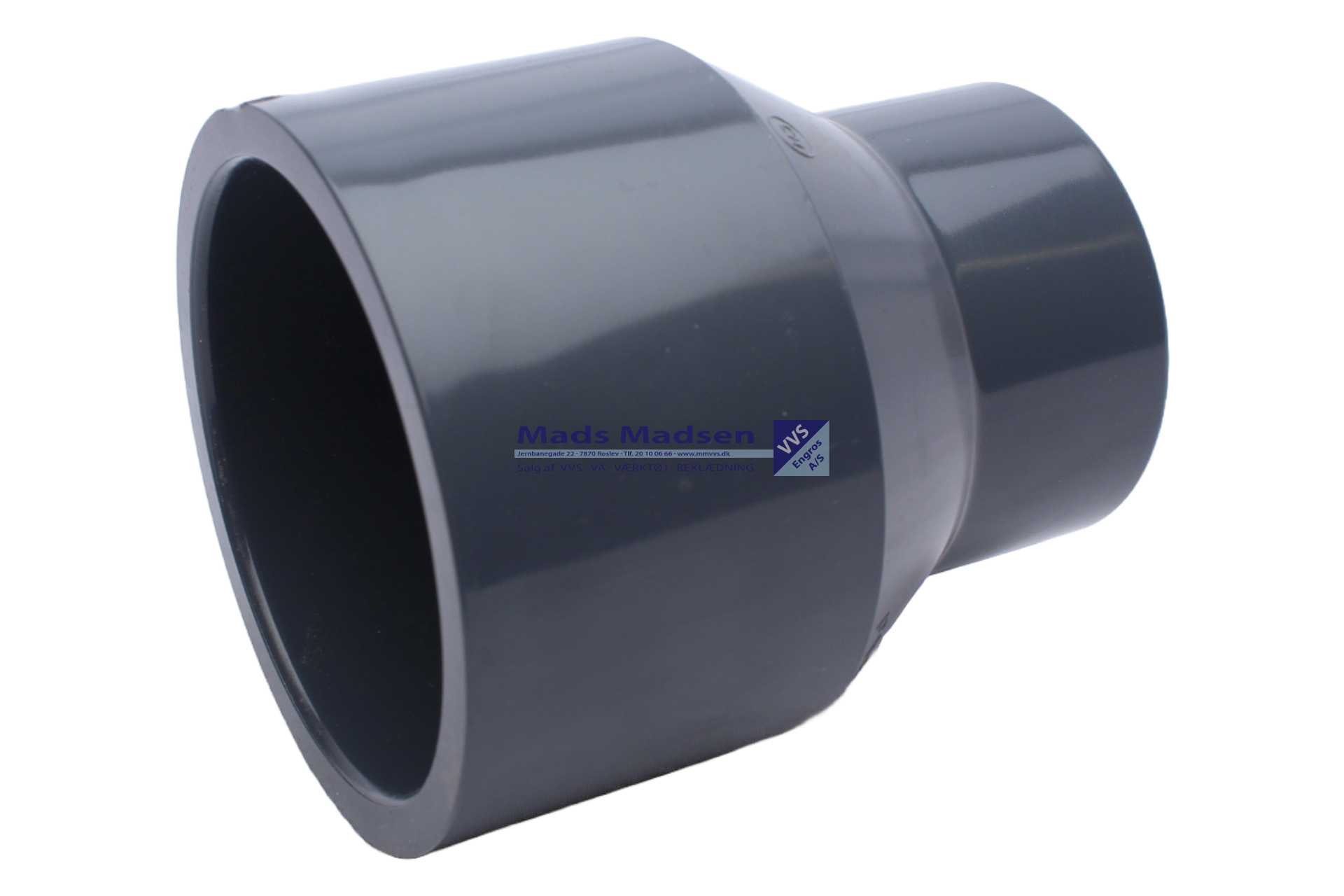 90/75 x 63/50mm Plasson pvc reduktion