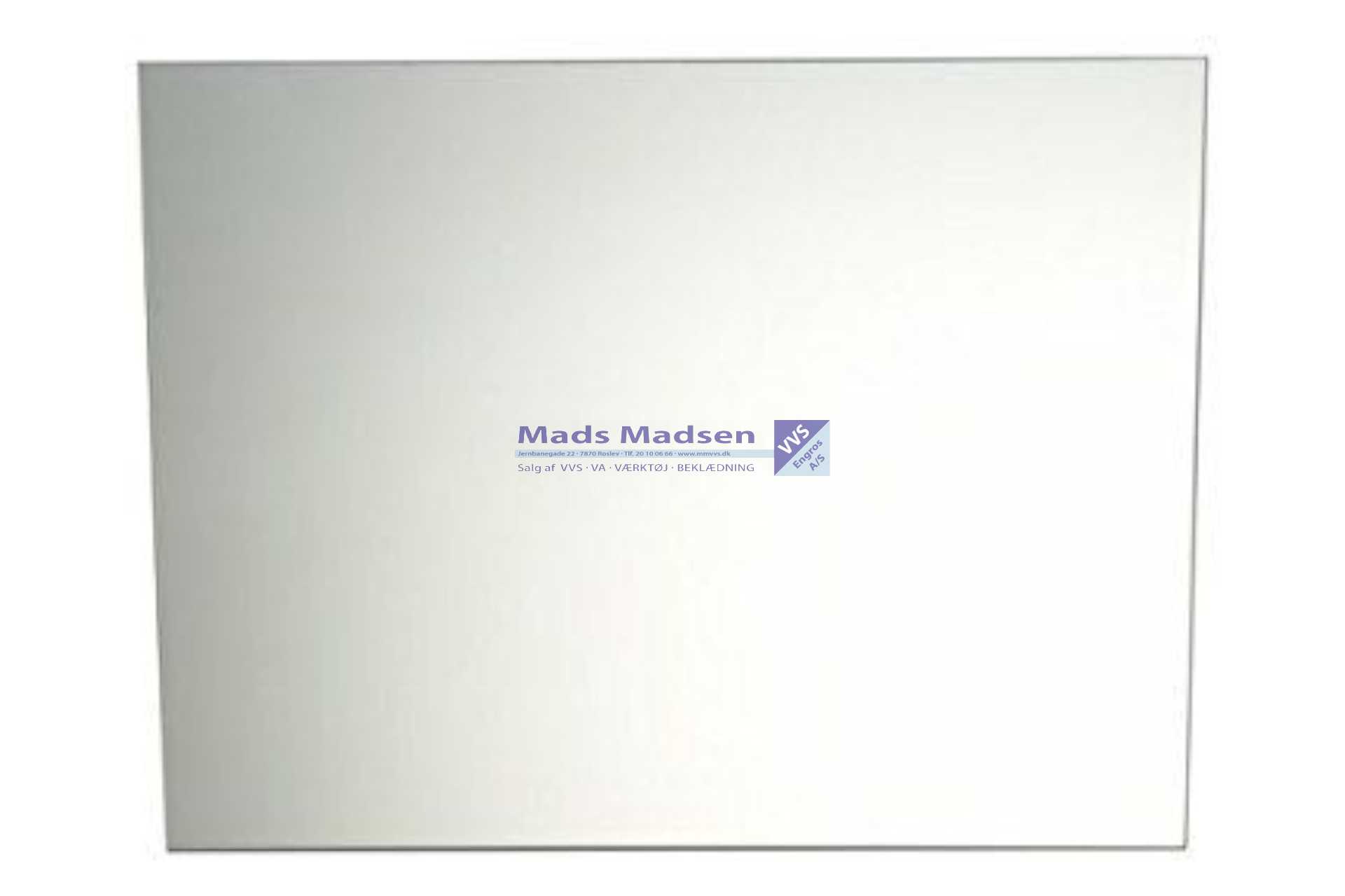 Spejl 56 x 39 cm enkelt